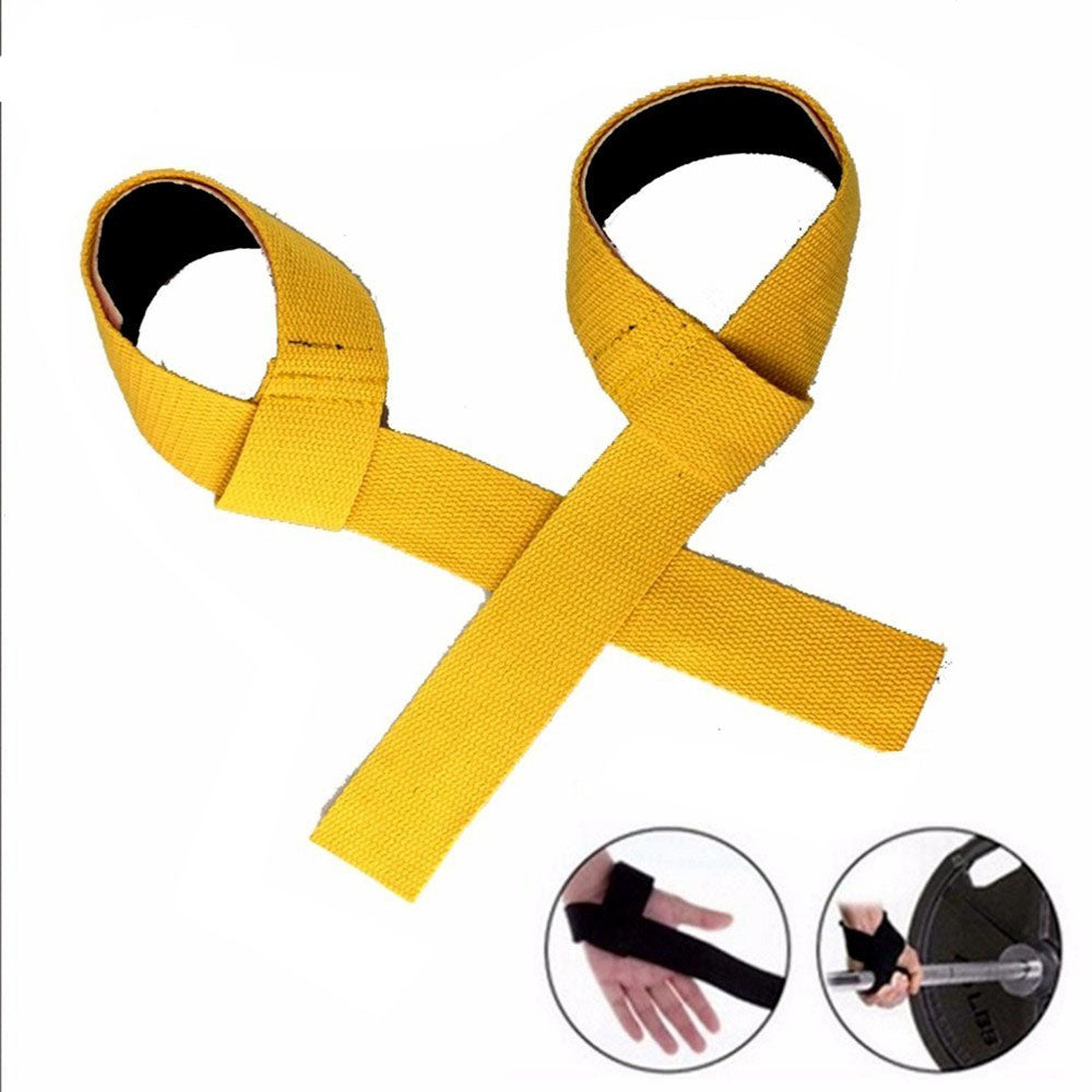 2-Piece Gym Lifting Straps For Weightlifting Training