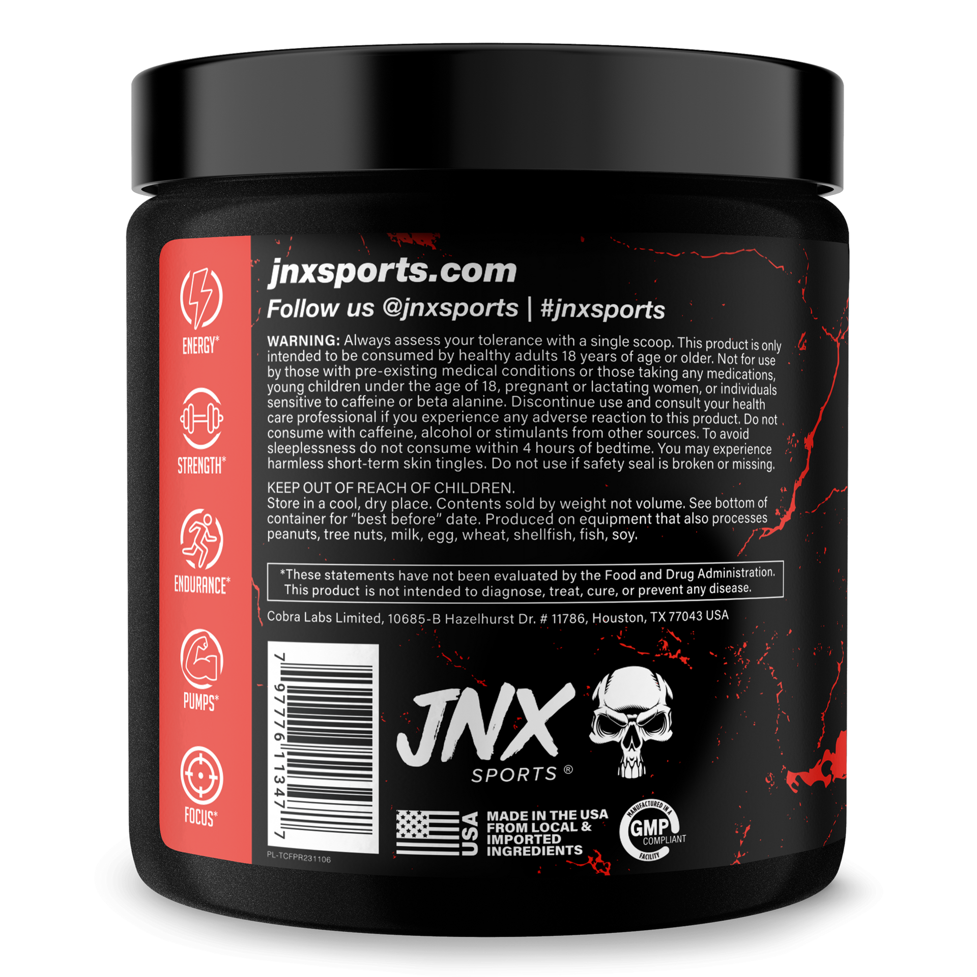 Pre Workout Energy And Performance Supplement