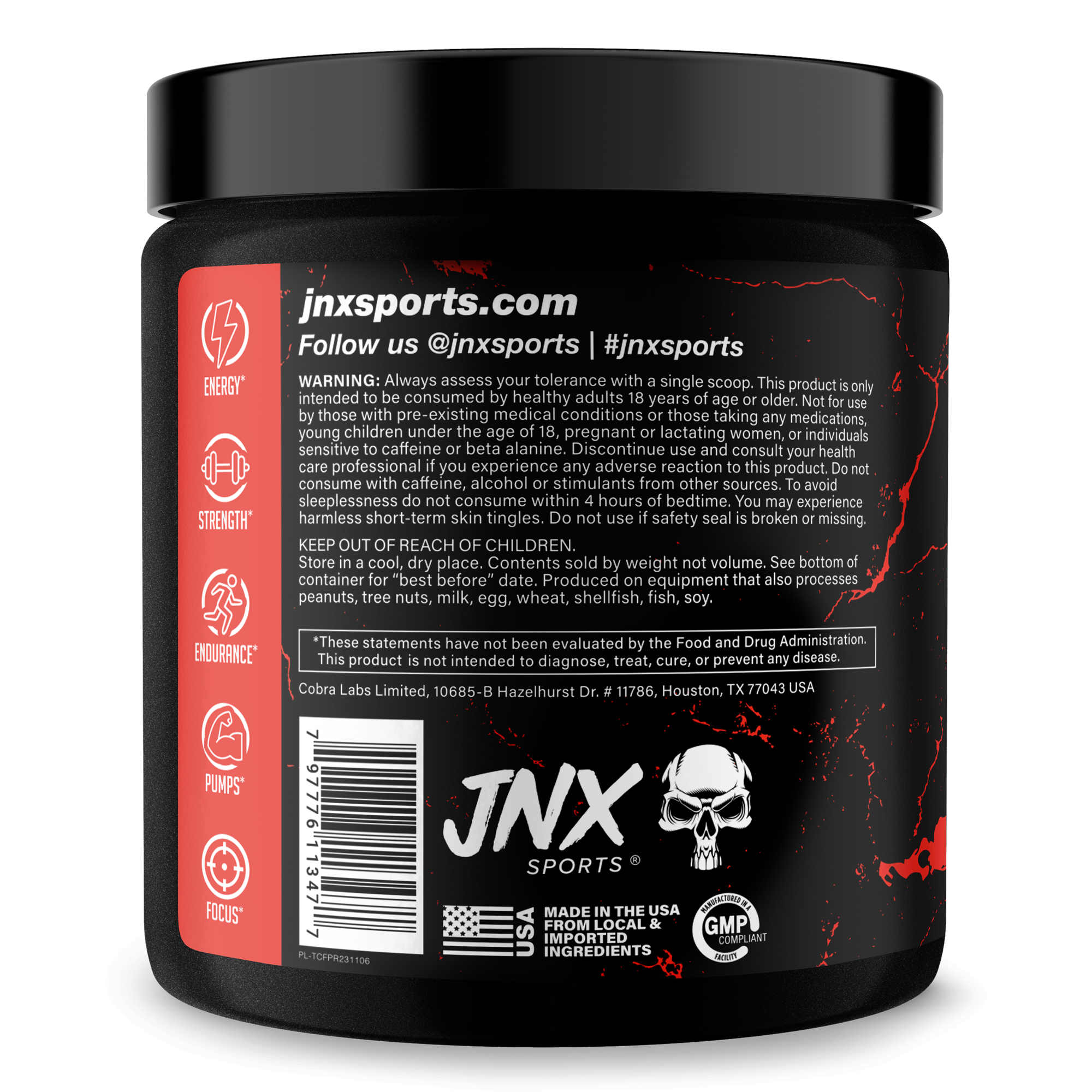 Pre Workout Energy And Performance Supplement