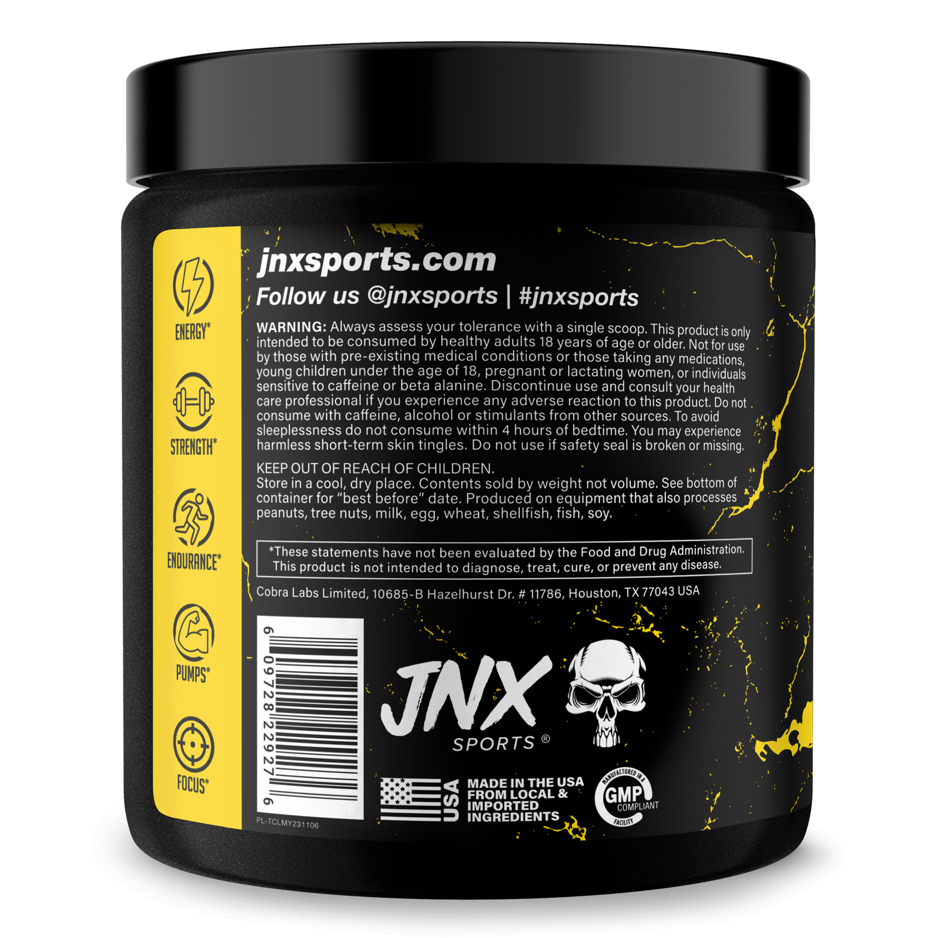Pre Workout Energy And Performance Supplement