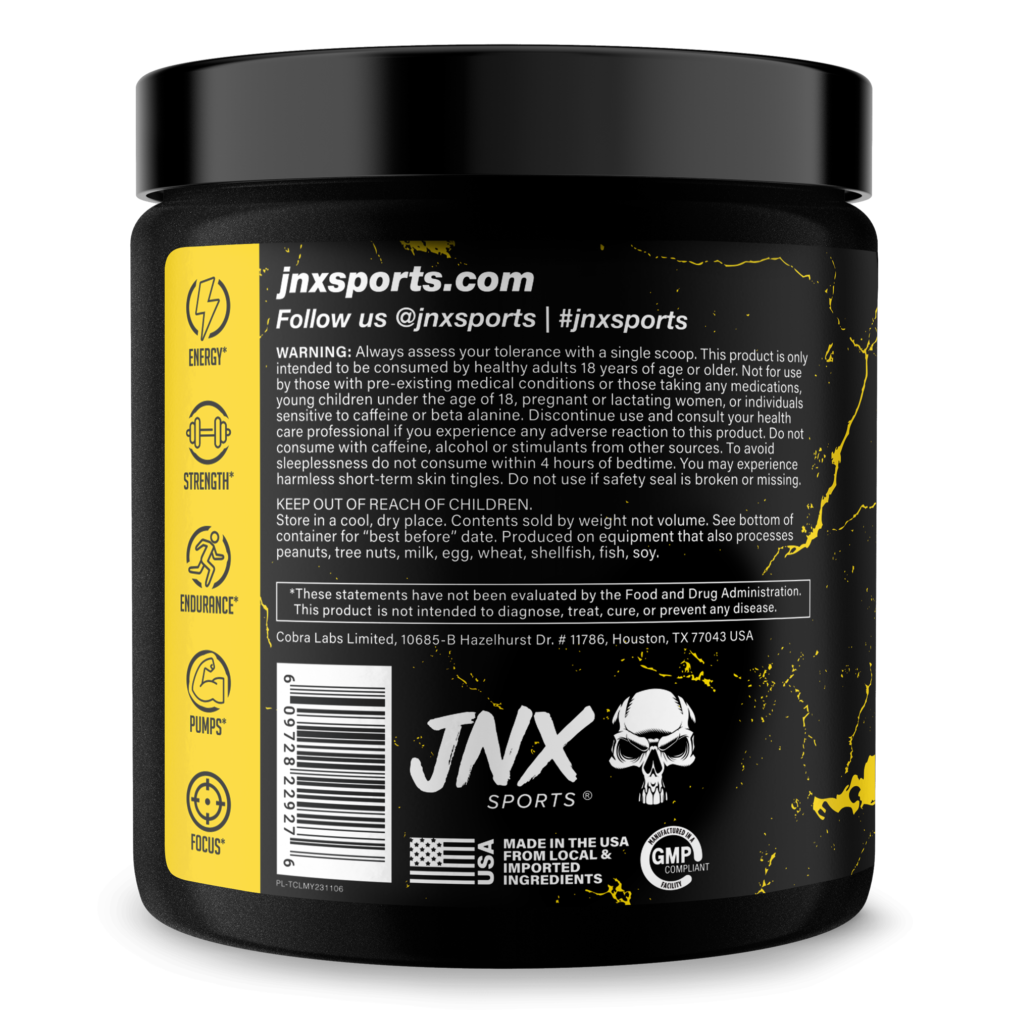 Pre Workout Energy And Performance Supplement