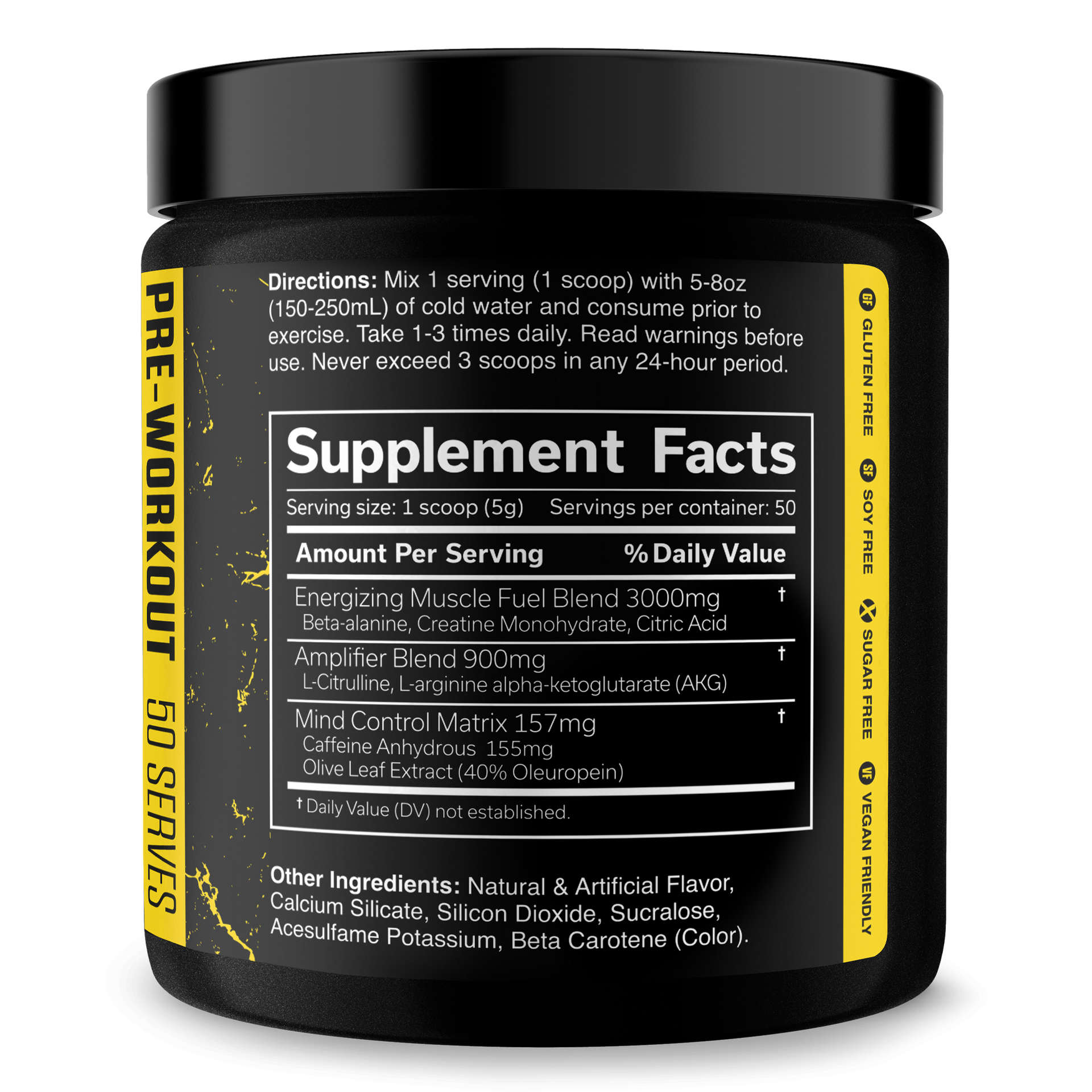Pre Workout Energy And Performance Supplement