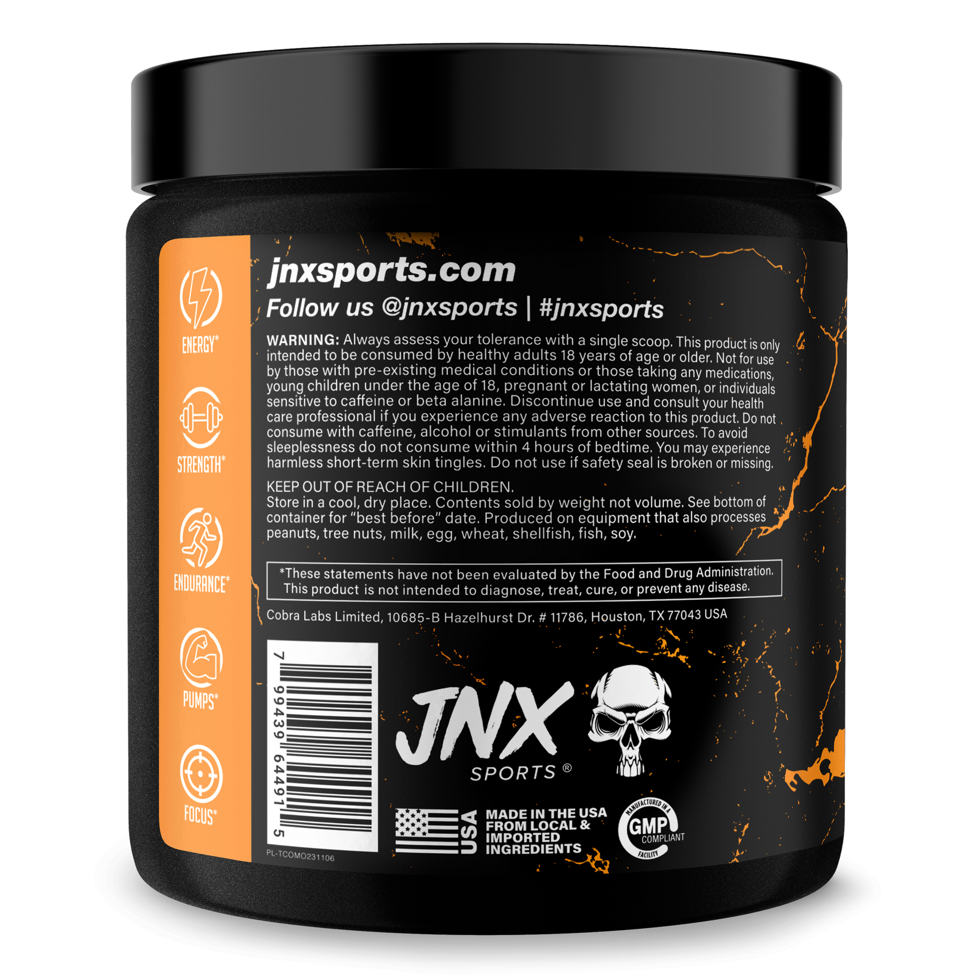 Pre Workout Energy And Performance Supplement