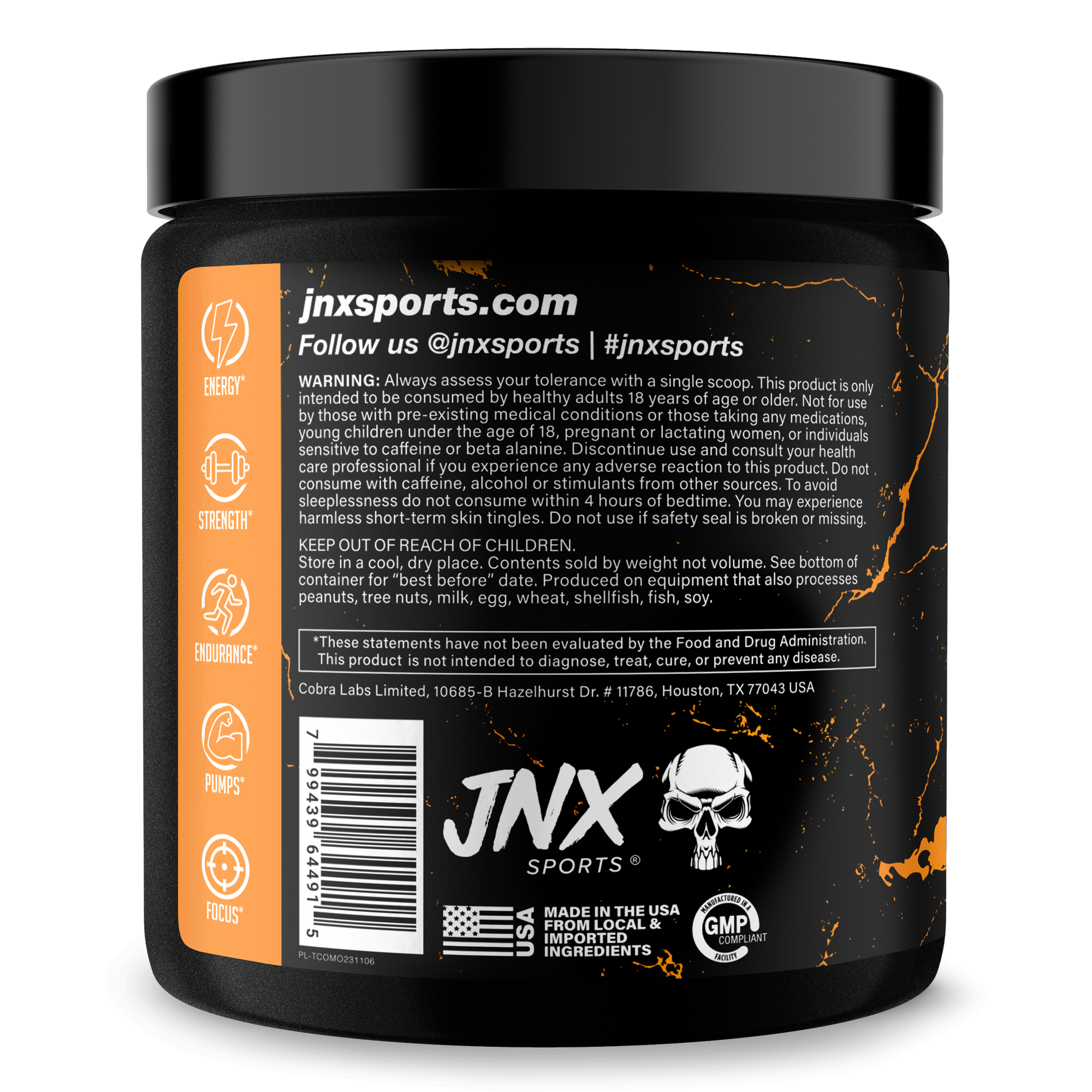 Pre Workout Energy And Performance Supplement