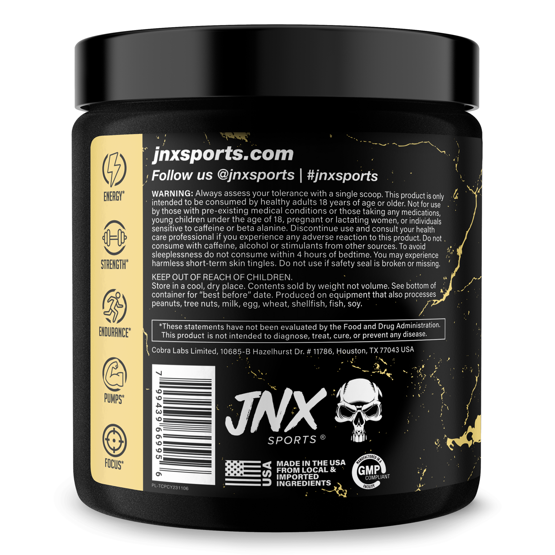 Pre Workout Energy And Performance Supplement