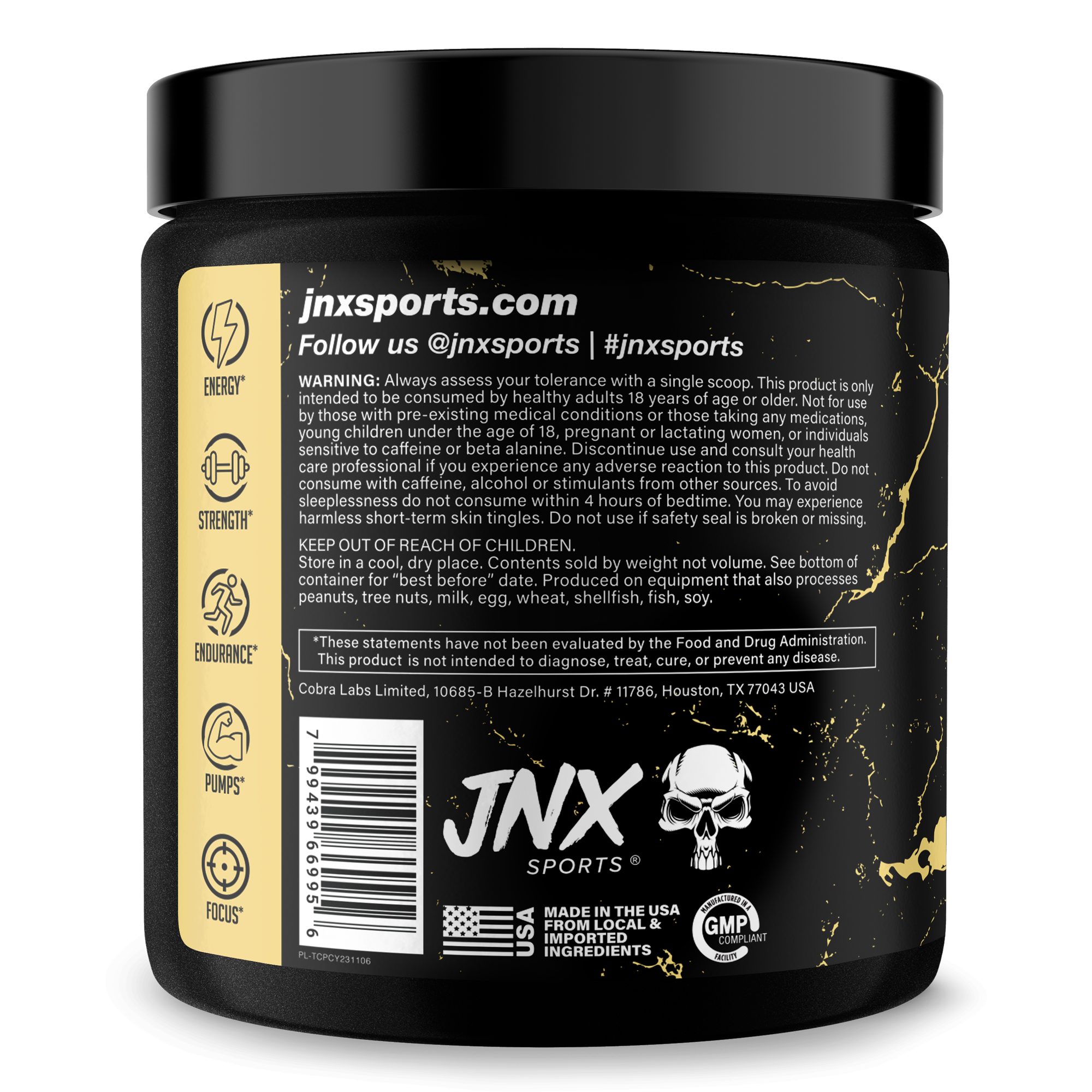 Pre Workout Energy And Performance Supplement