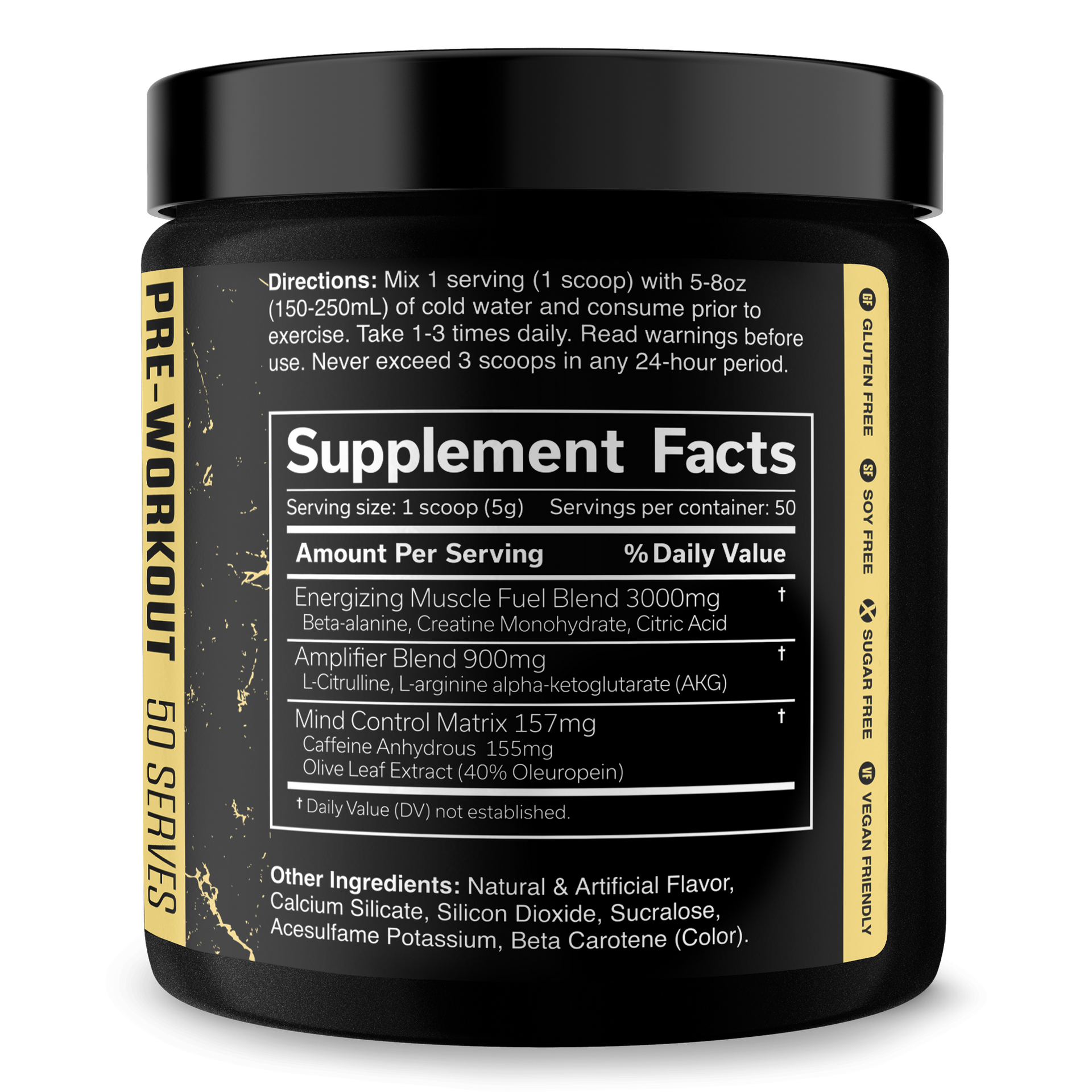 Pre Workout Energy And Performance Supplement