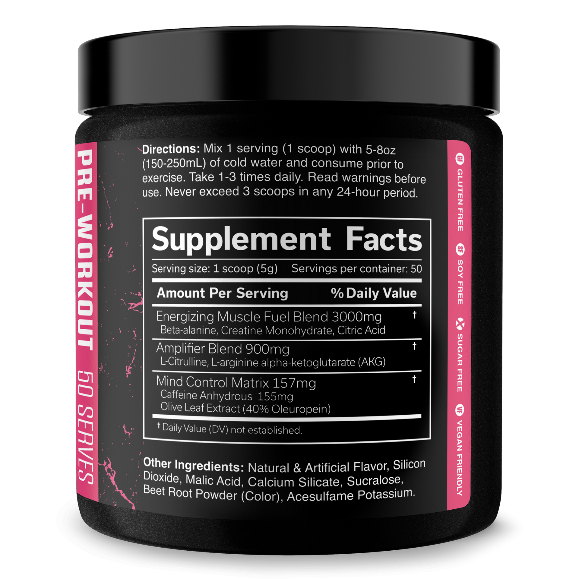 Pre Workout Energy And Performance Supplement