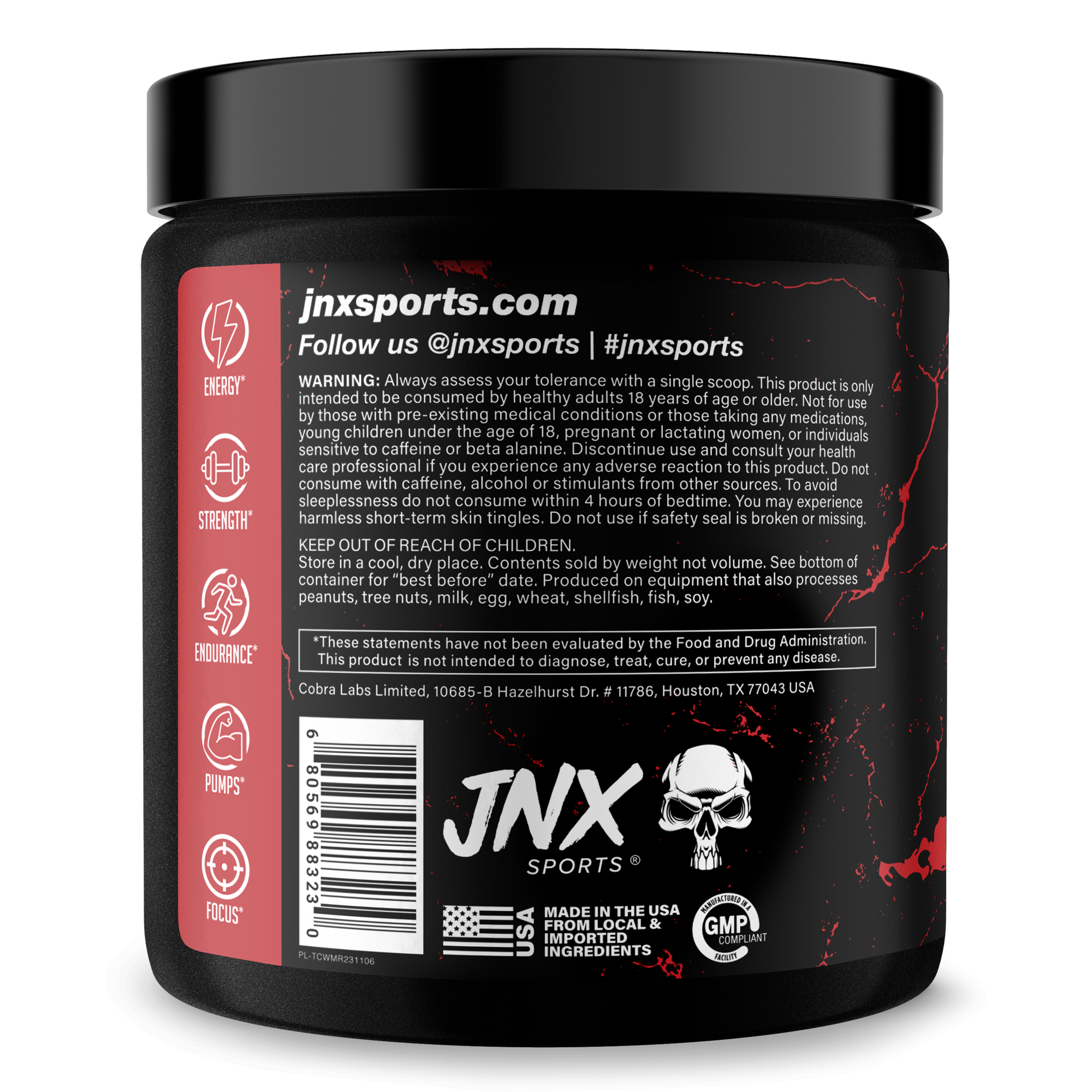 Pre Workout Energy And Performance Supplement