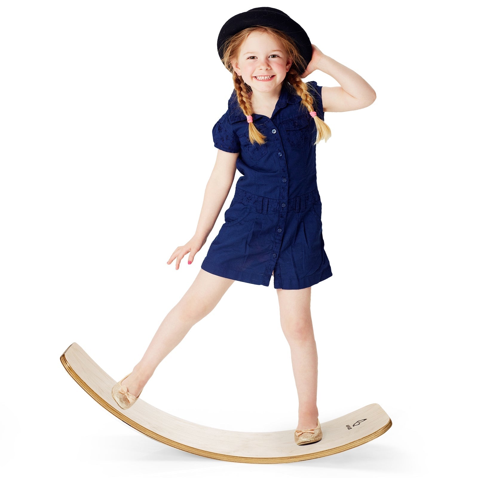 12-Inch Natural Wobble Board For Balance Training