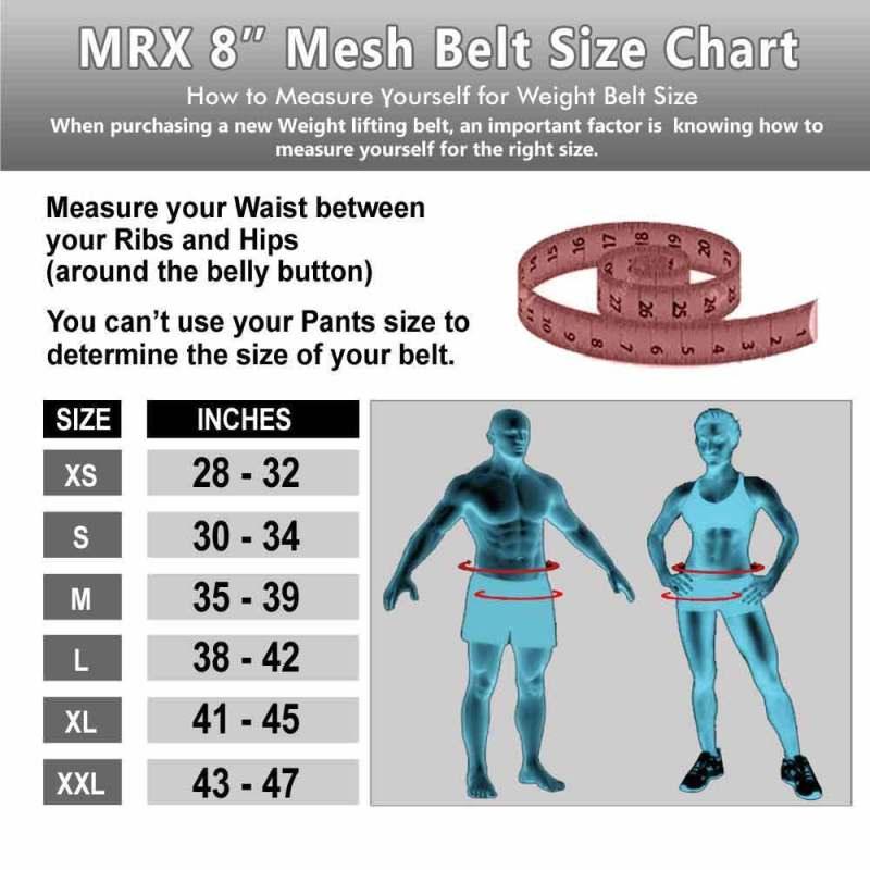 8-Inch Weight Lifting Belt For Gym Back Support