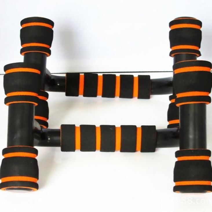 H-Shaped Push-Up Stand Sponge Grip Chest Trainer
