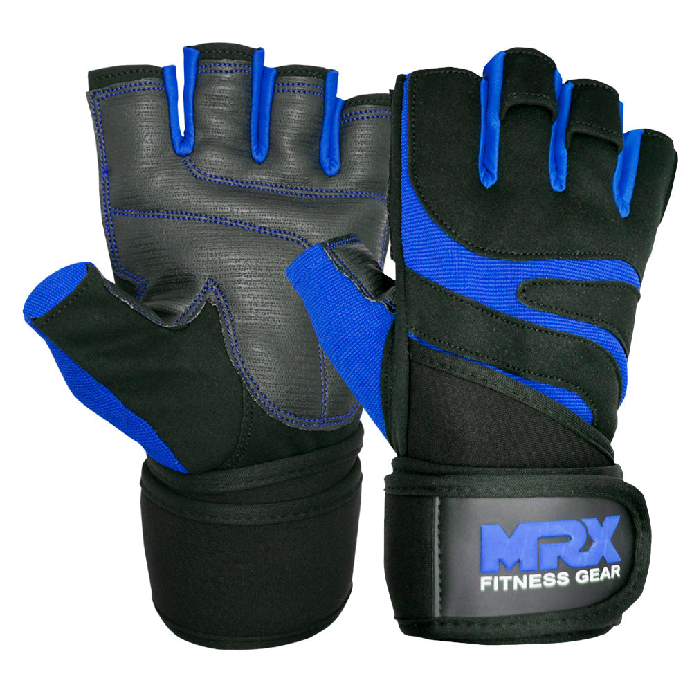 Weight Lifting Gloves With Wrist Support Strap