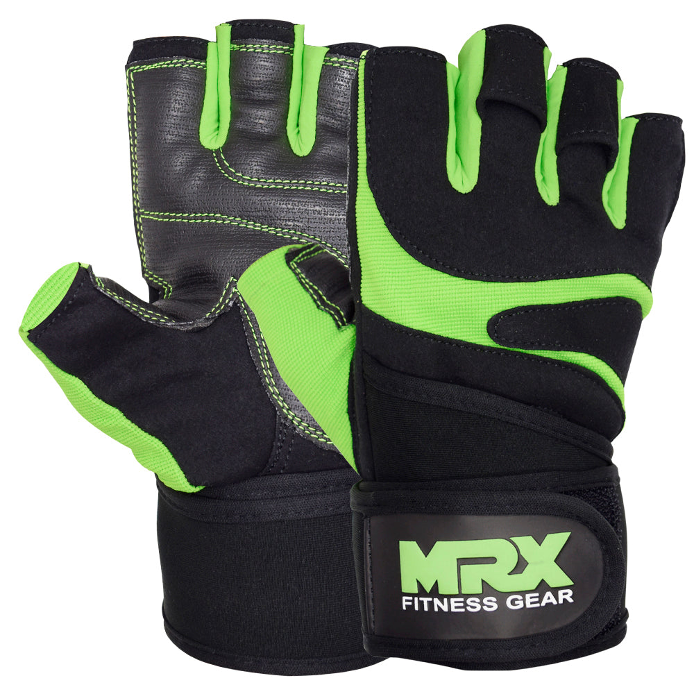 Weight Lifting Gloves With Wrist Support Strap