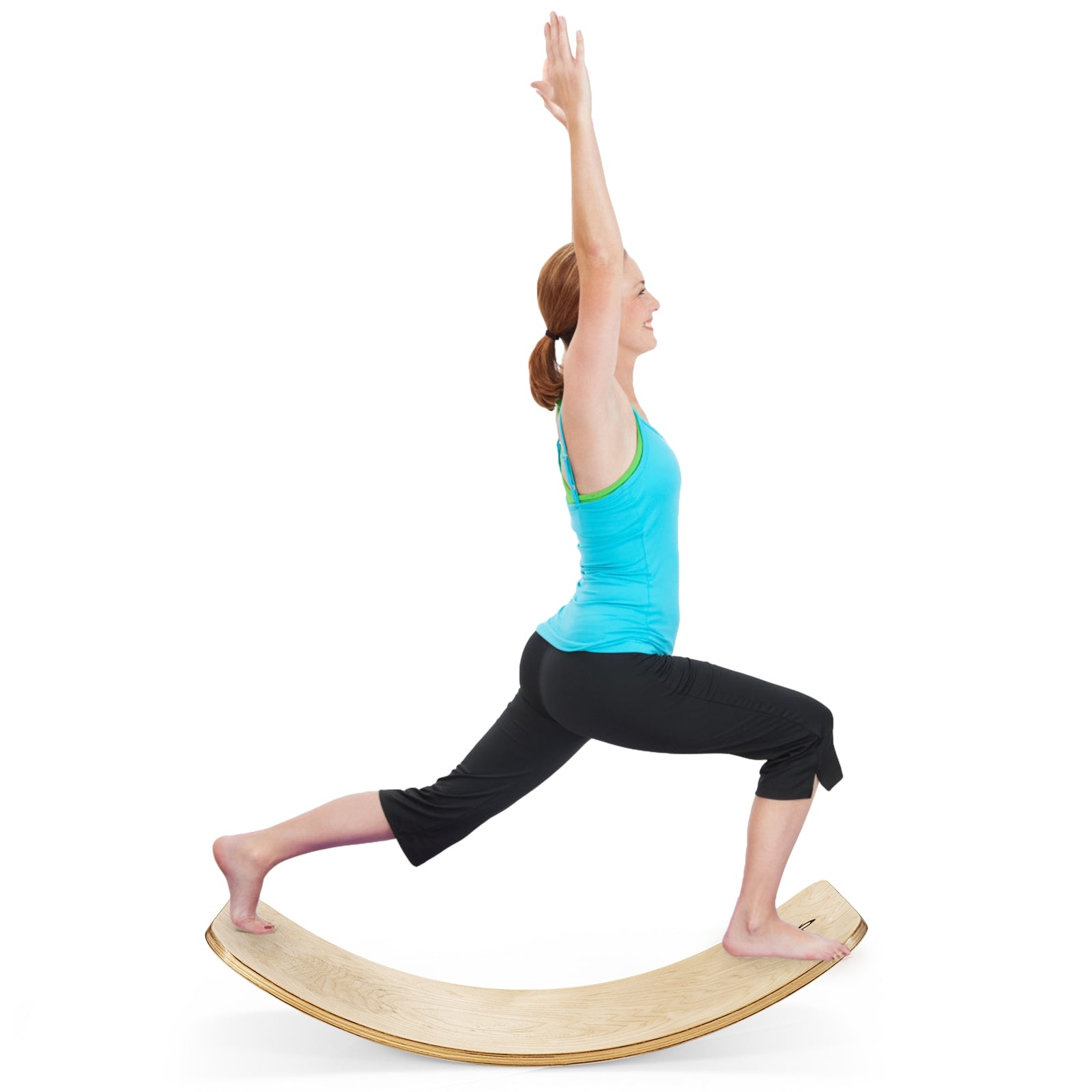 12-Inch Natural Wobble Board For Balance Training