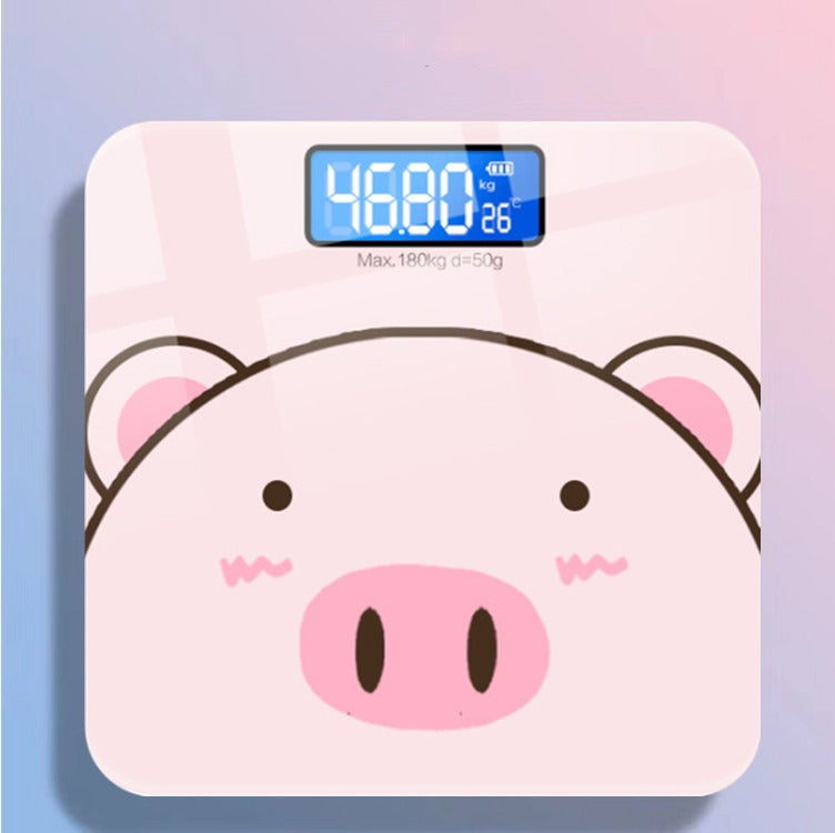 Rechargeable Precision Body Scale Electronic Weight Fat Monitor