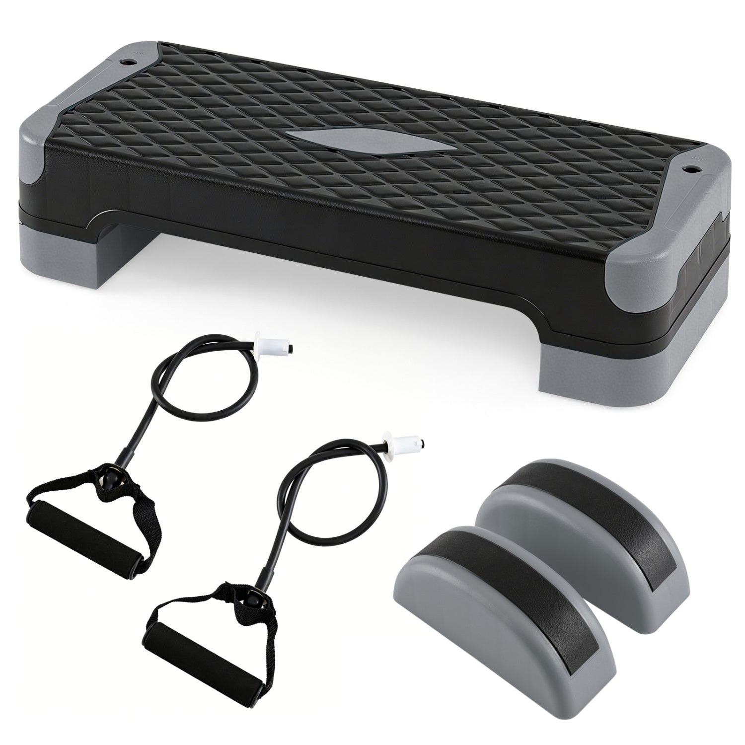 3-In-1 Aerobic Step Platform With Risers Trainers