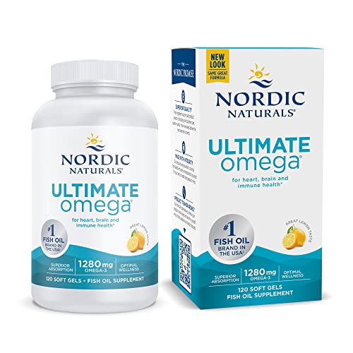 Nordic Naturals Ultimate Omega Fish Oil Supplement