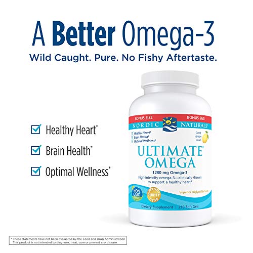 Nordic Naturals Ultimate Omega Fish Oil Supplement
