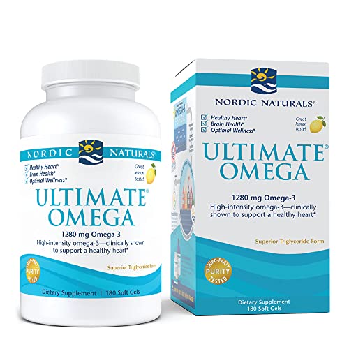 Nordic Naturals Ultimate Omega Fish Oil Supplement
