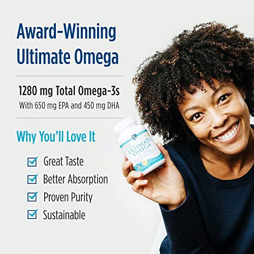 Nordic Naturals Ultimate Omega Fish Oil Supplement
