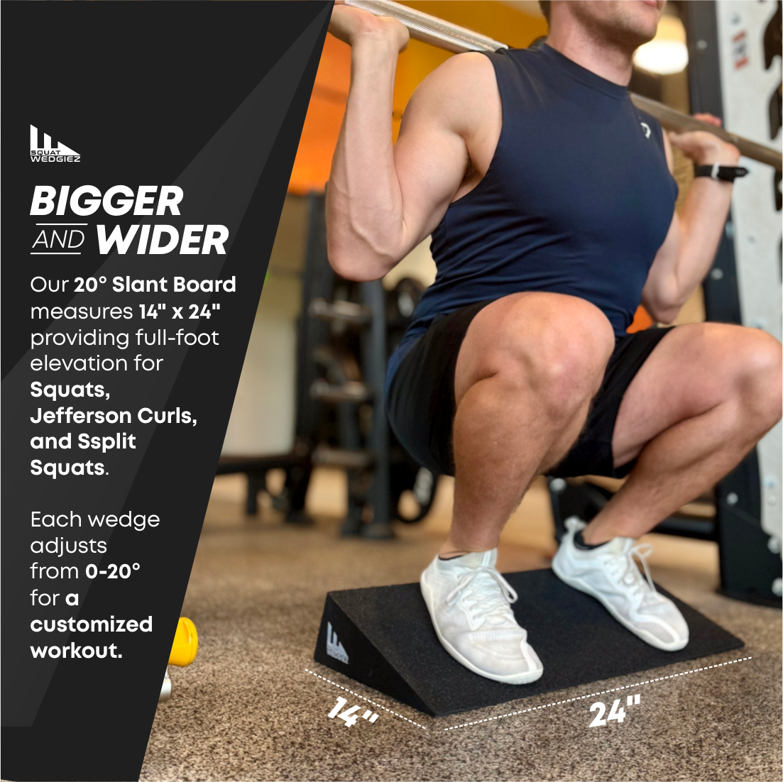 20-Degree SumoWedgie Wedge For Deep Squat Training