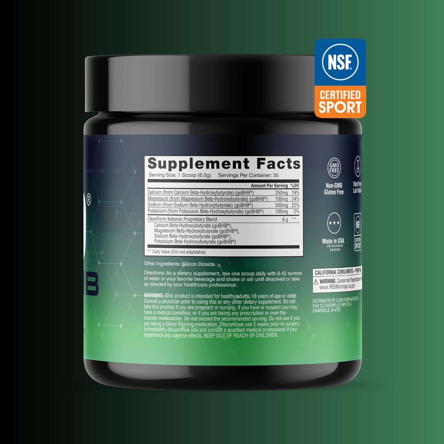 Ketone Supplement For Energy Metabolism Support