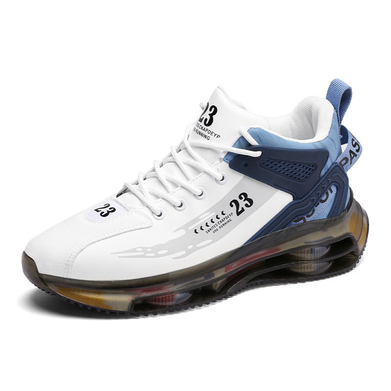 Men's Mesh Running Sneakers Breathable Cushioning Outdoor Sports