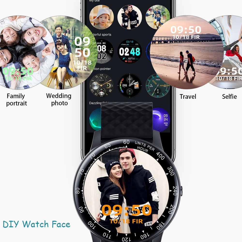 Smart Watch Fitness Tracker Heart Rate Monitor Android