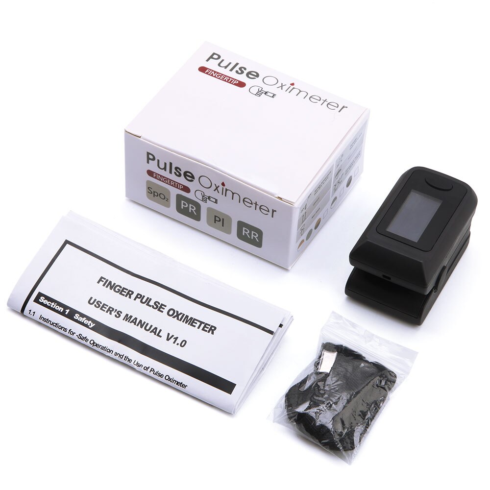 Fingertip Pulse Oximeter SpO2 Blood Oxygen Monitor
