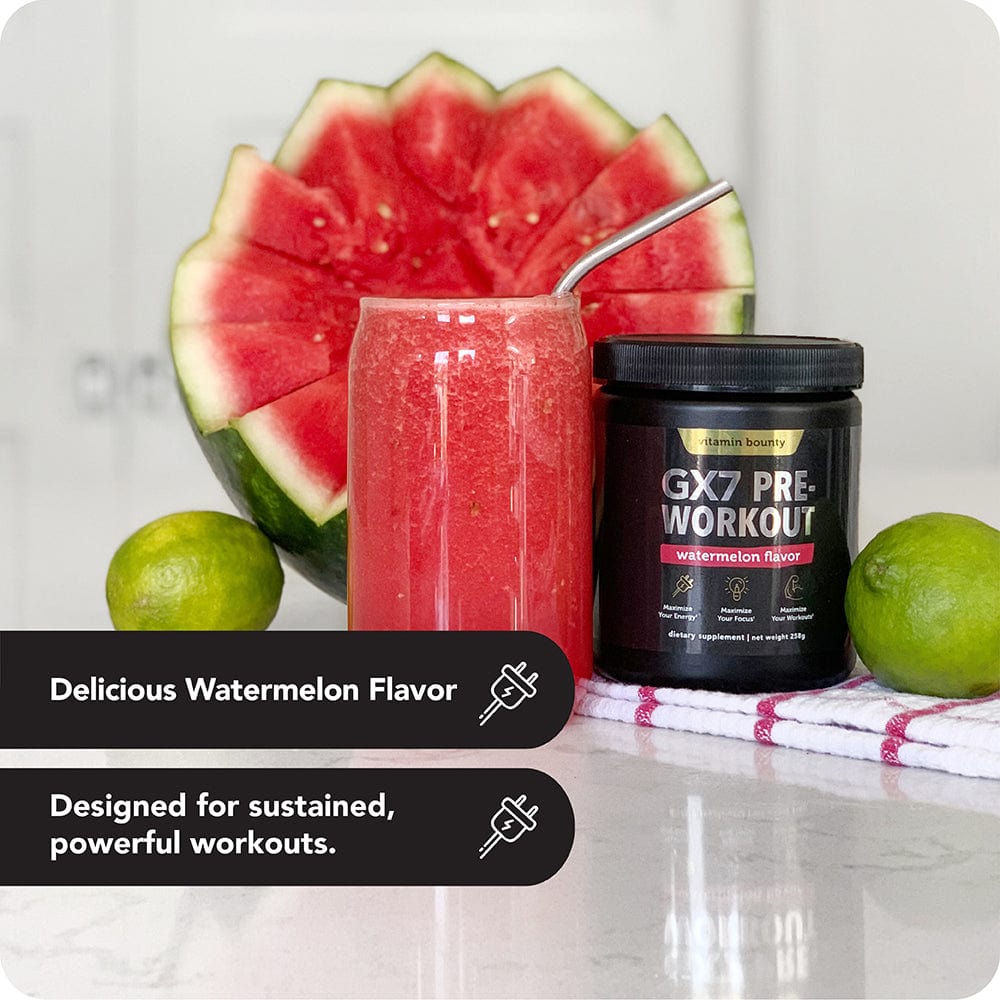 Watermelon Pre Workout Energy Fitness Supplement