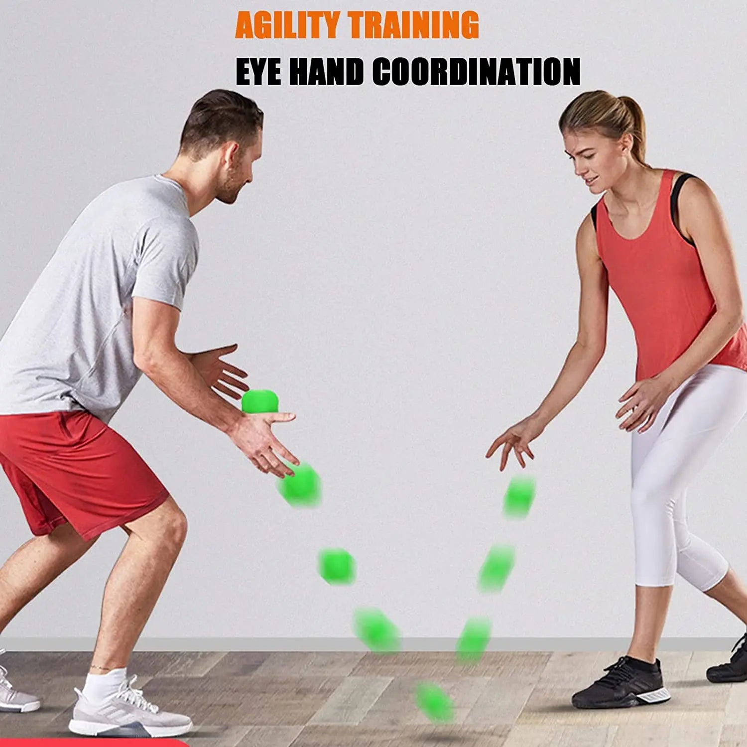 Hexagonal Reaction Ball For Reflex Agility Sports Training