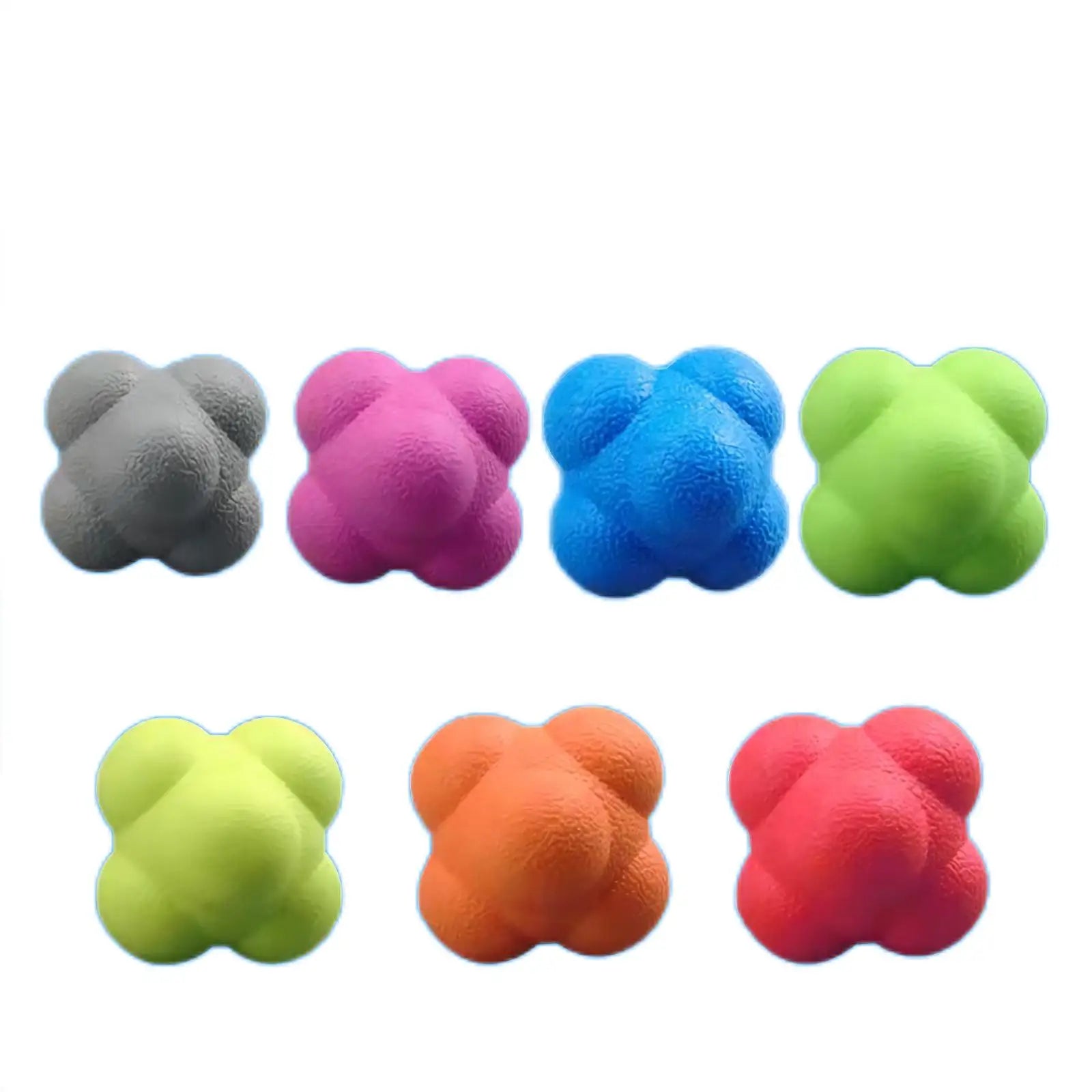 Hexagonal Reaction Ball For Reflex Agility Sports Training