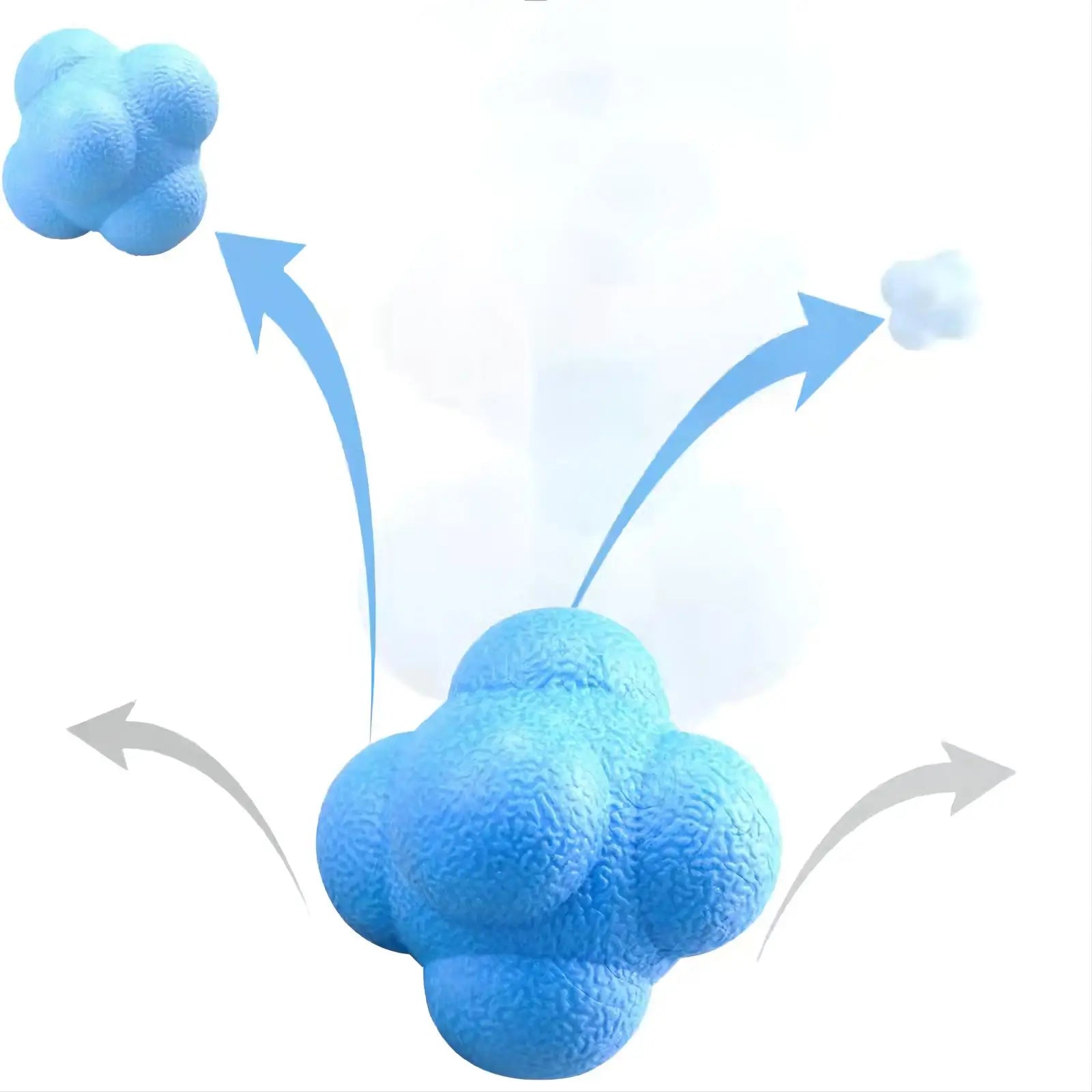 Hexagonal Reaction Ball For Reflex Agility Sports Training