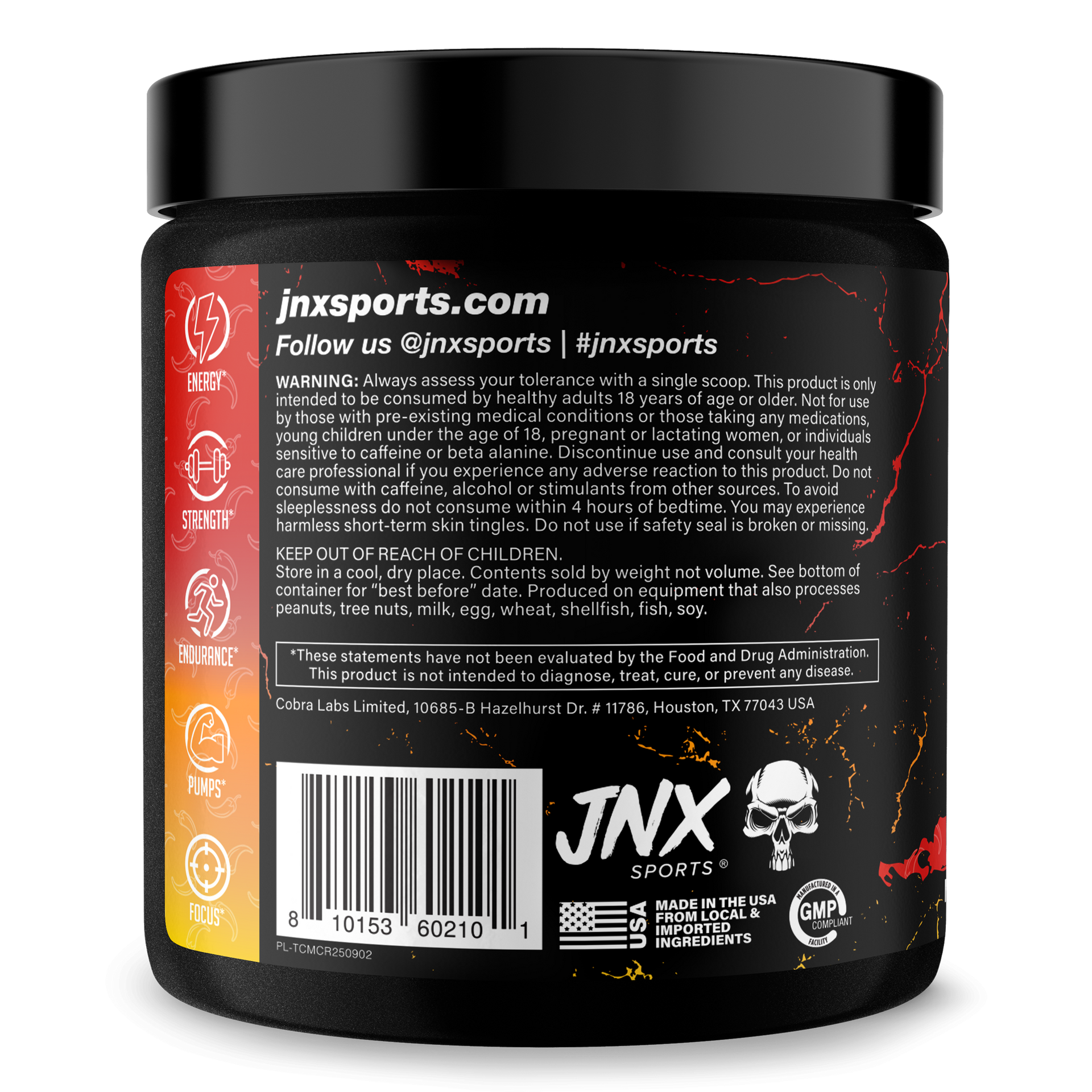 Pre Workout Energy And Performance Supplement