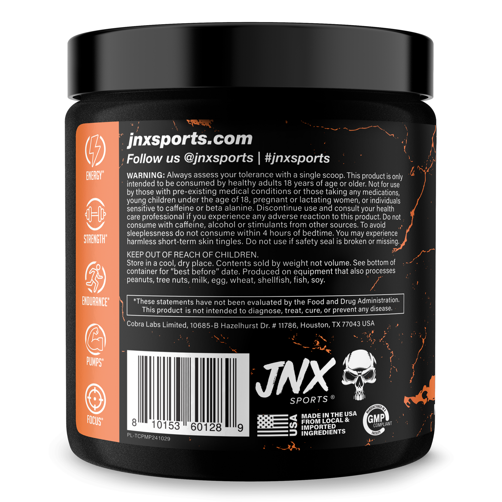 Pre Workout Energy And Performance Supplement