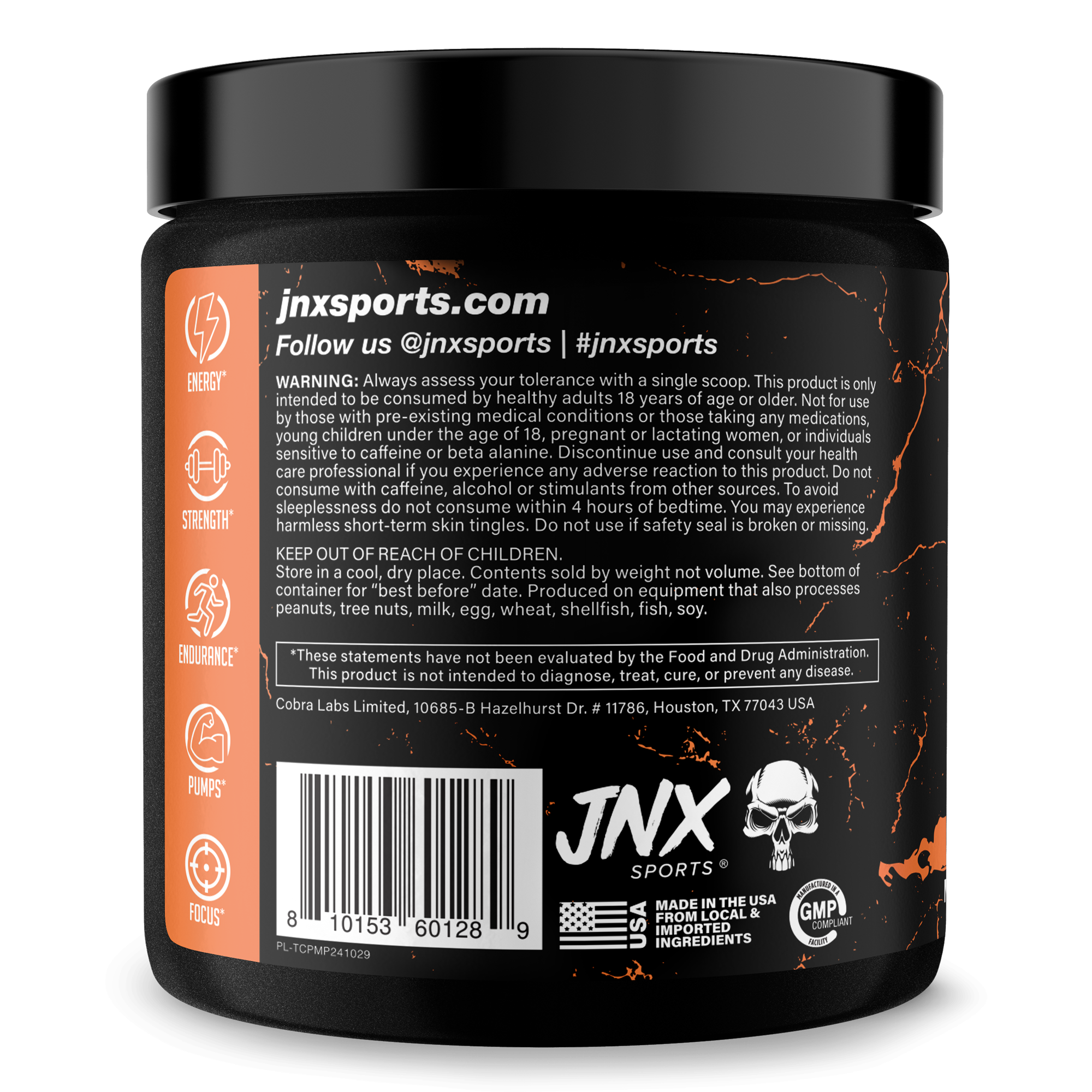 Pre Workout Energy And Performance Supplement