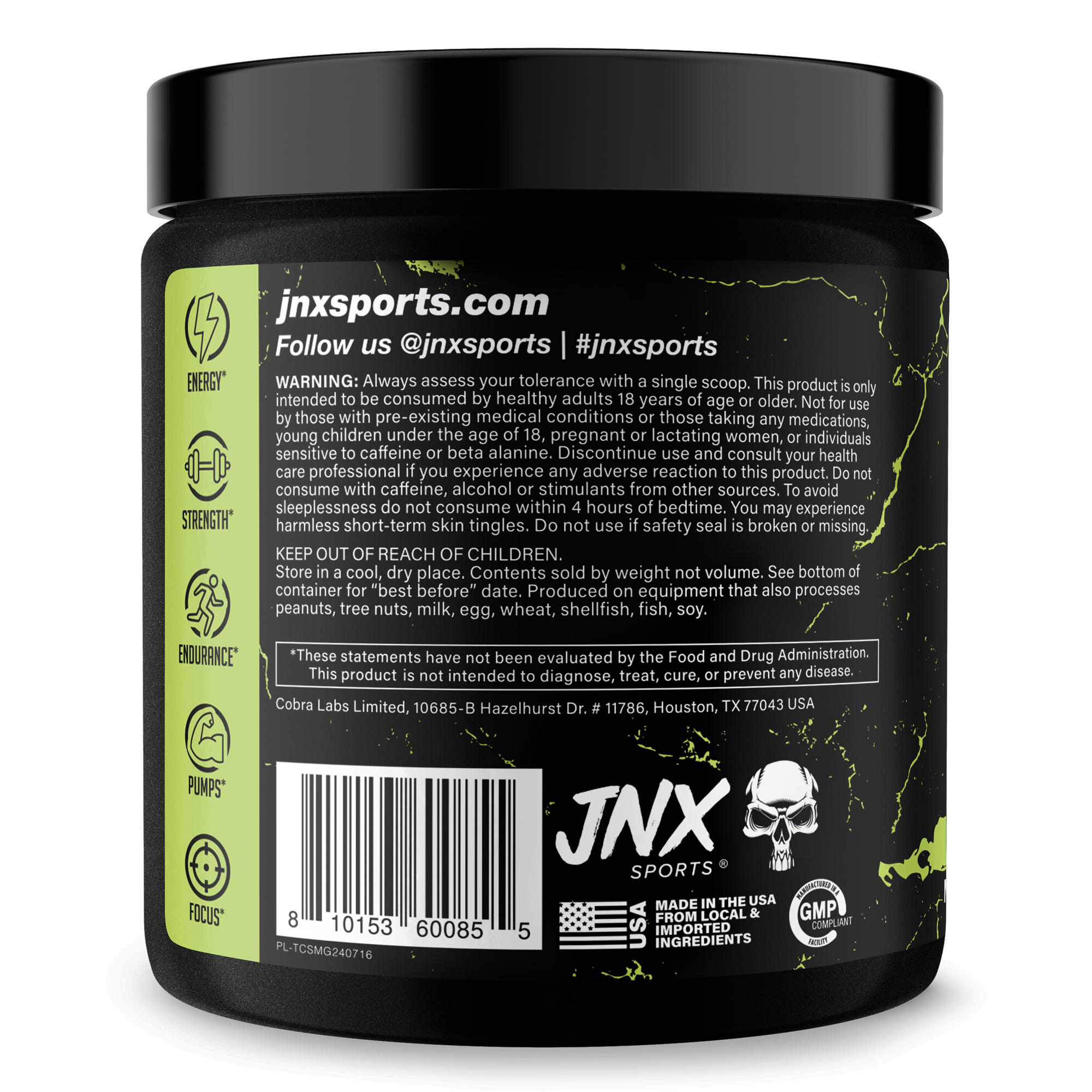 Pre Workout Energy And Performance Supplement