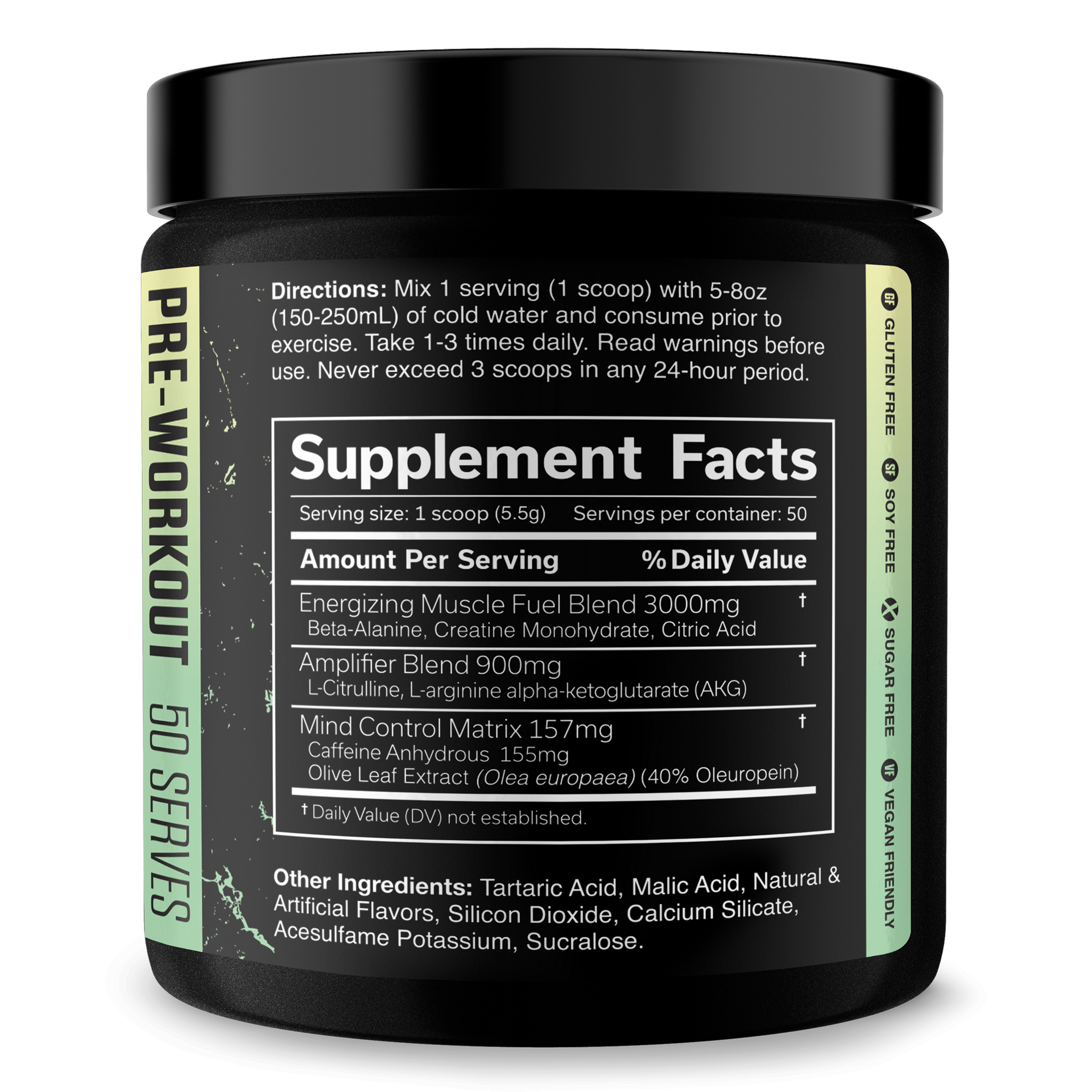 Pre Workout Energy And Performance Supplement