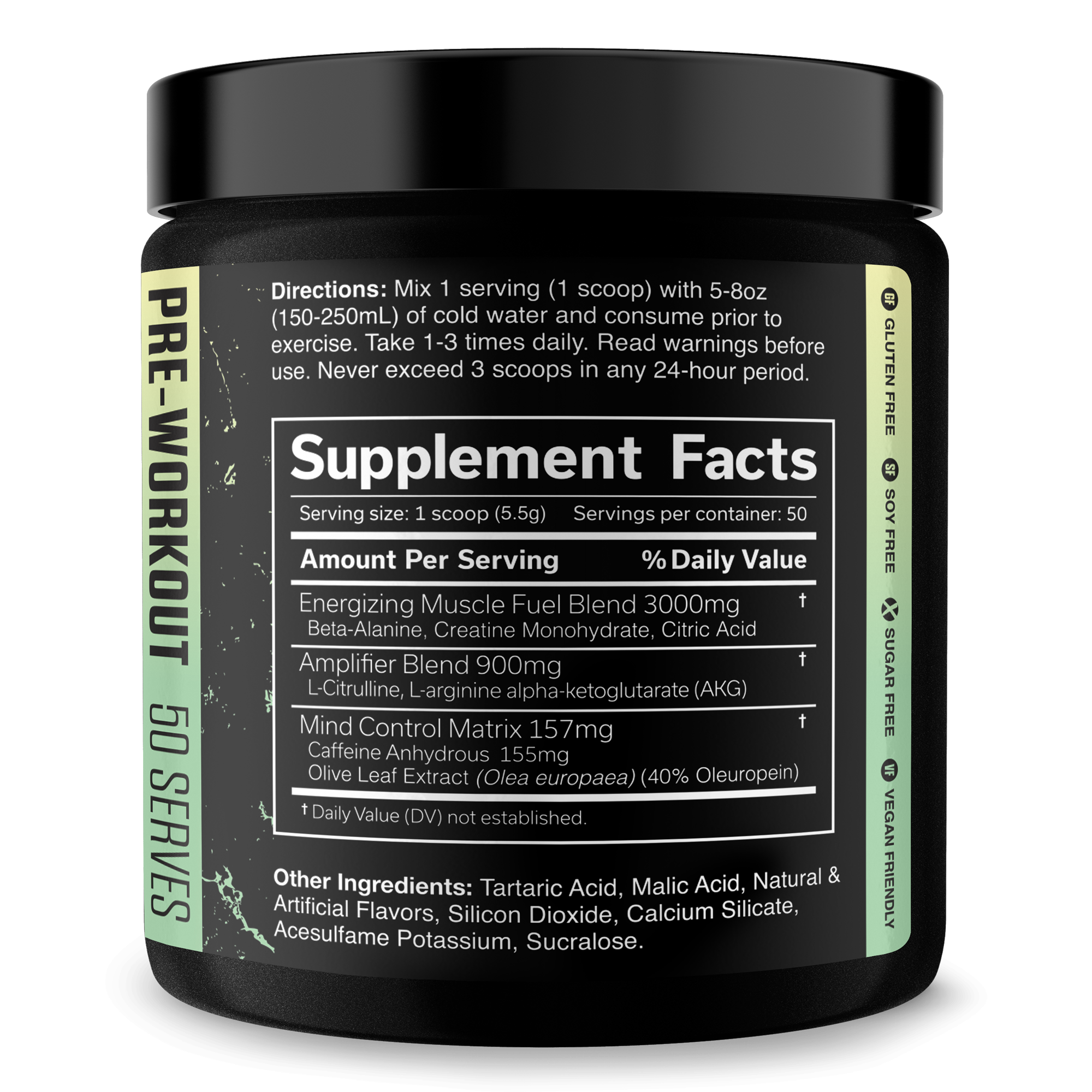 Pre Workout Energy And Performance Supplement