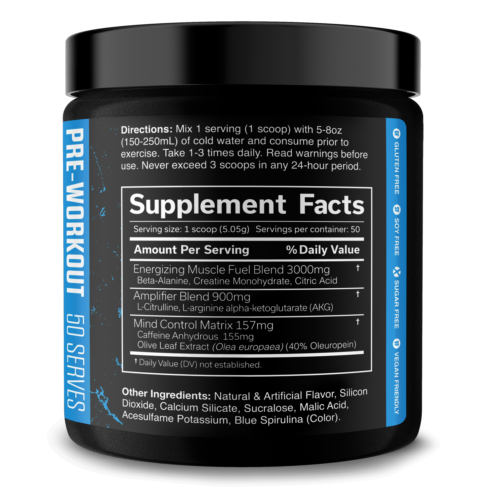 Pre Workout Energy And Performance Supplement