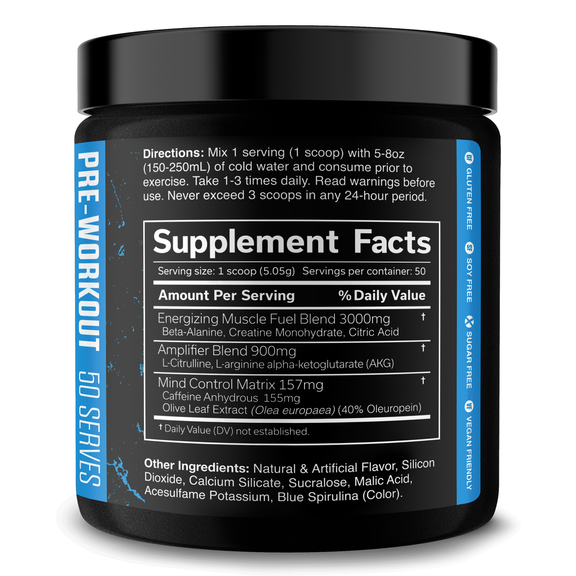 Pre Workout Energy And Performance Supplement