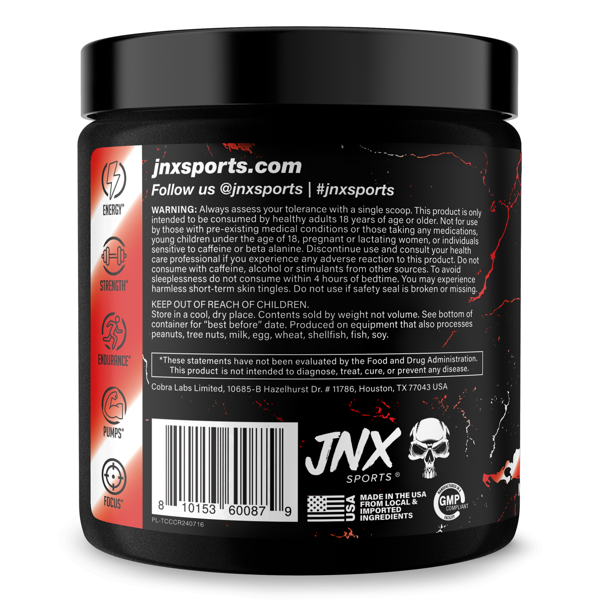 Pre Workout Energy And Performance Supplement