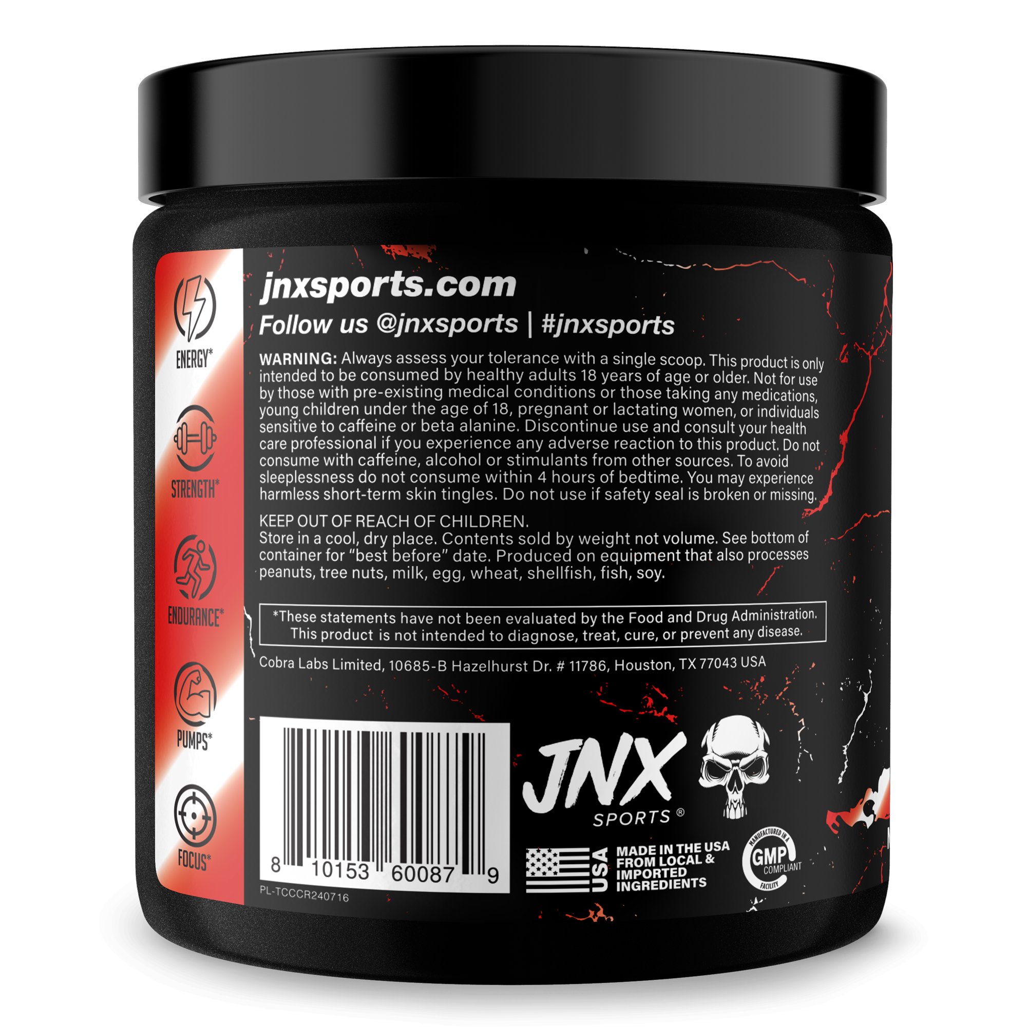 Pre Workout Energy And Performance Supplement