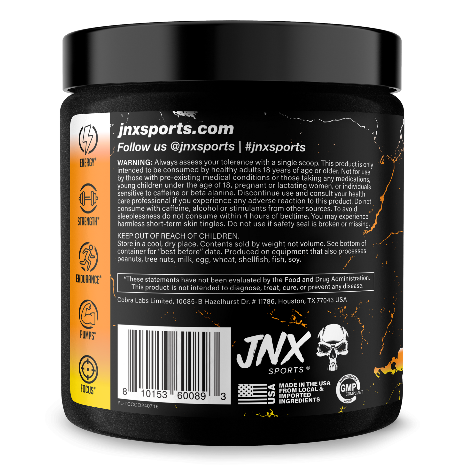 Pre Workout Energy And Performance Supplement