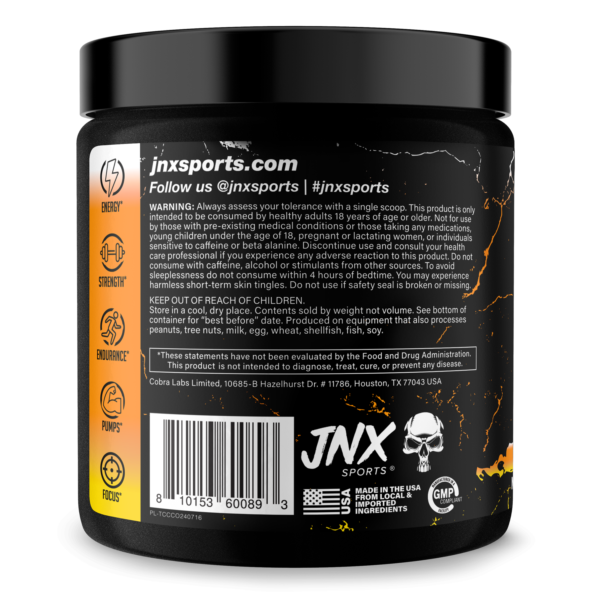 Pre Workout Energy And Performance Supplement