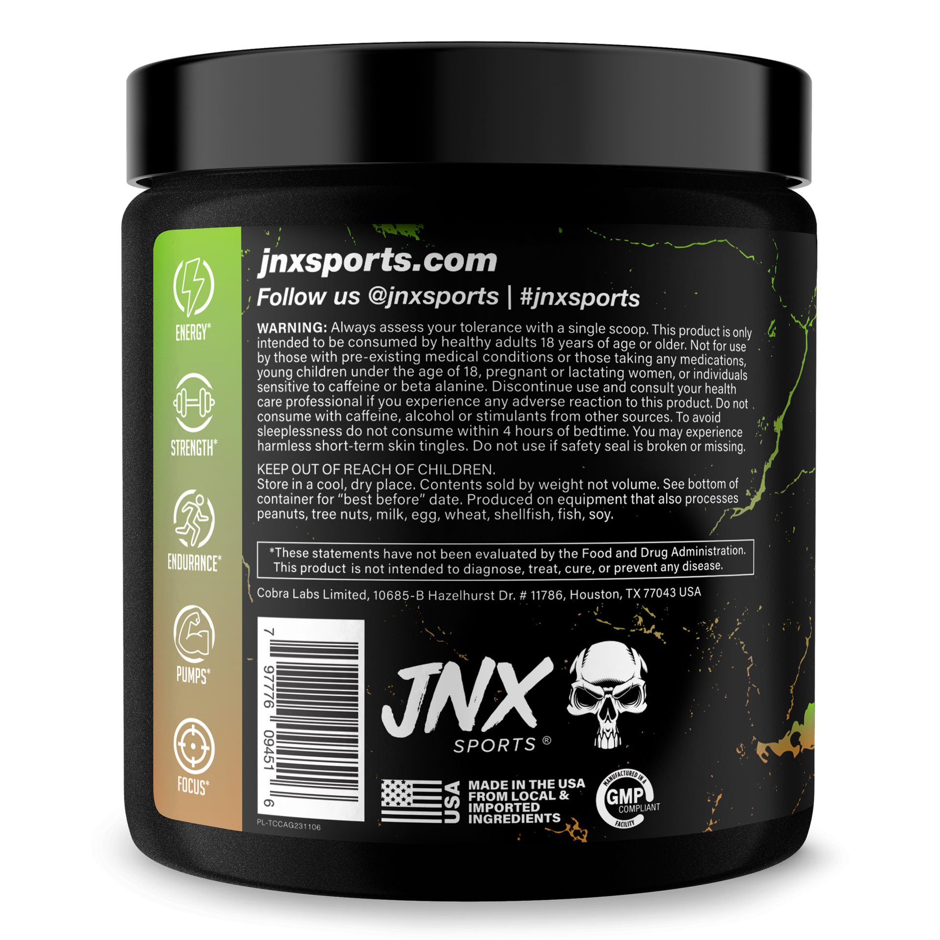 Pre Workout Energy And Performance Supplement