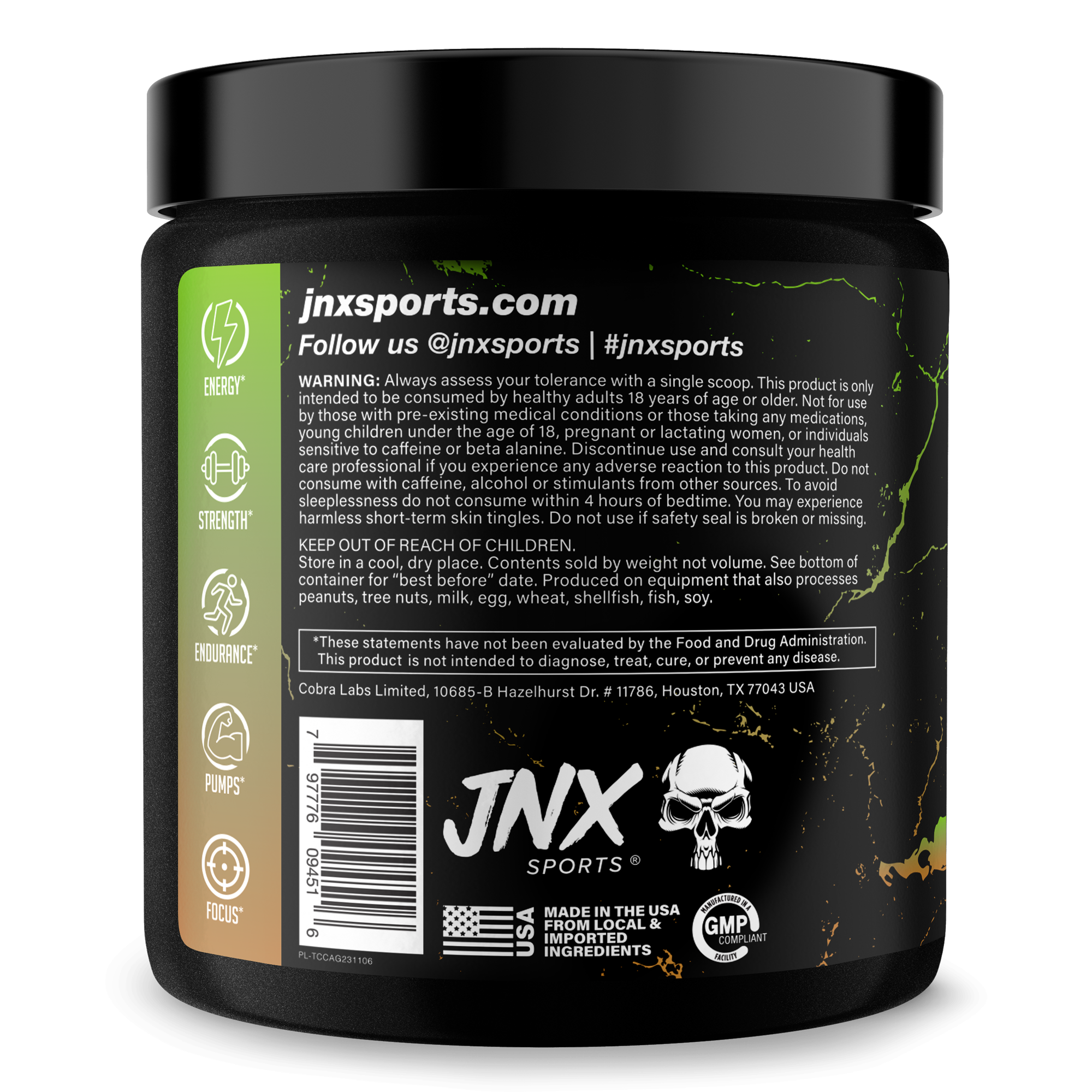 Pre Workout Energy And Performance Supplement