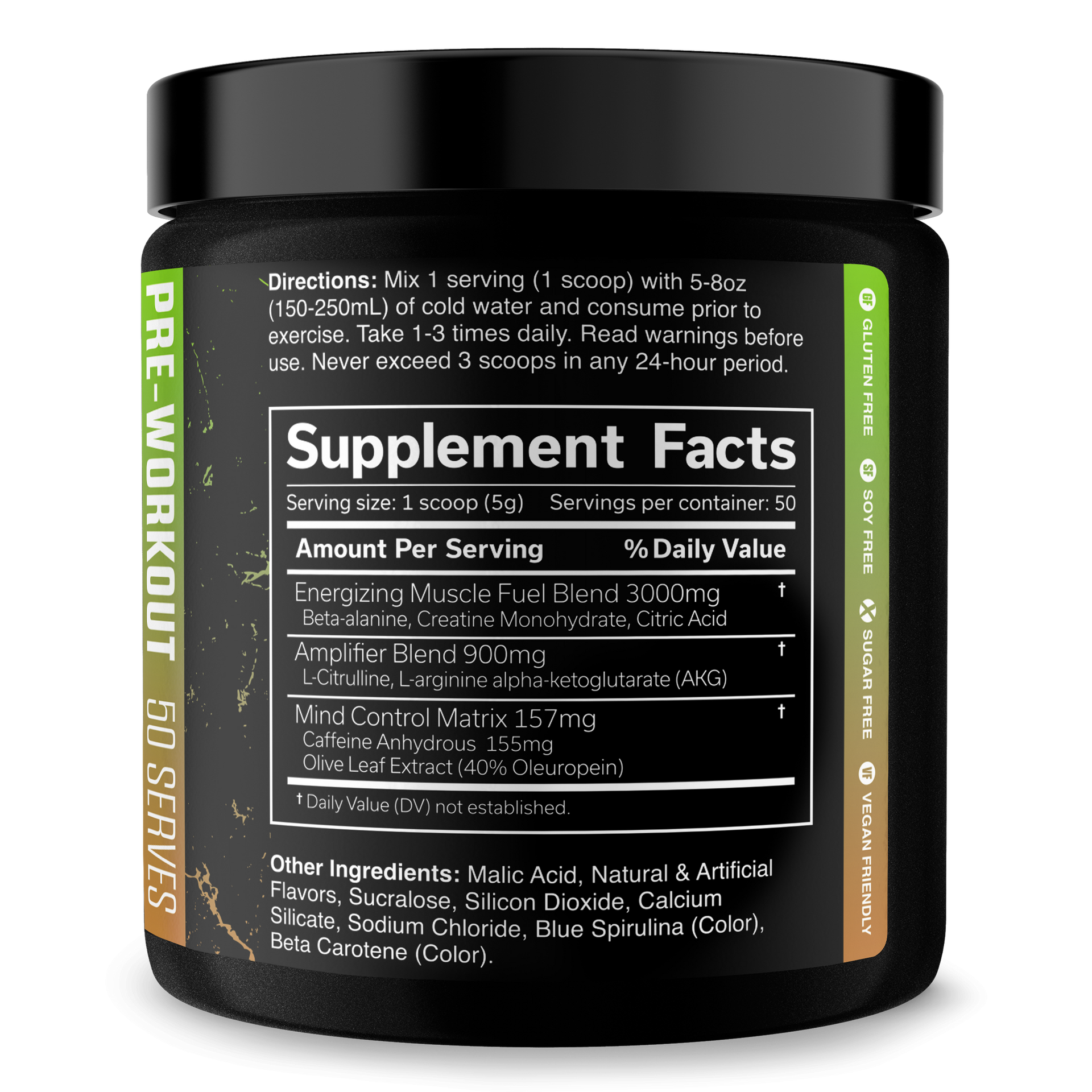 Pre Workout Energy And Performance Supplement