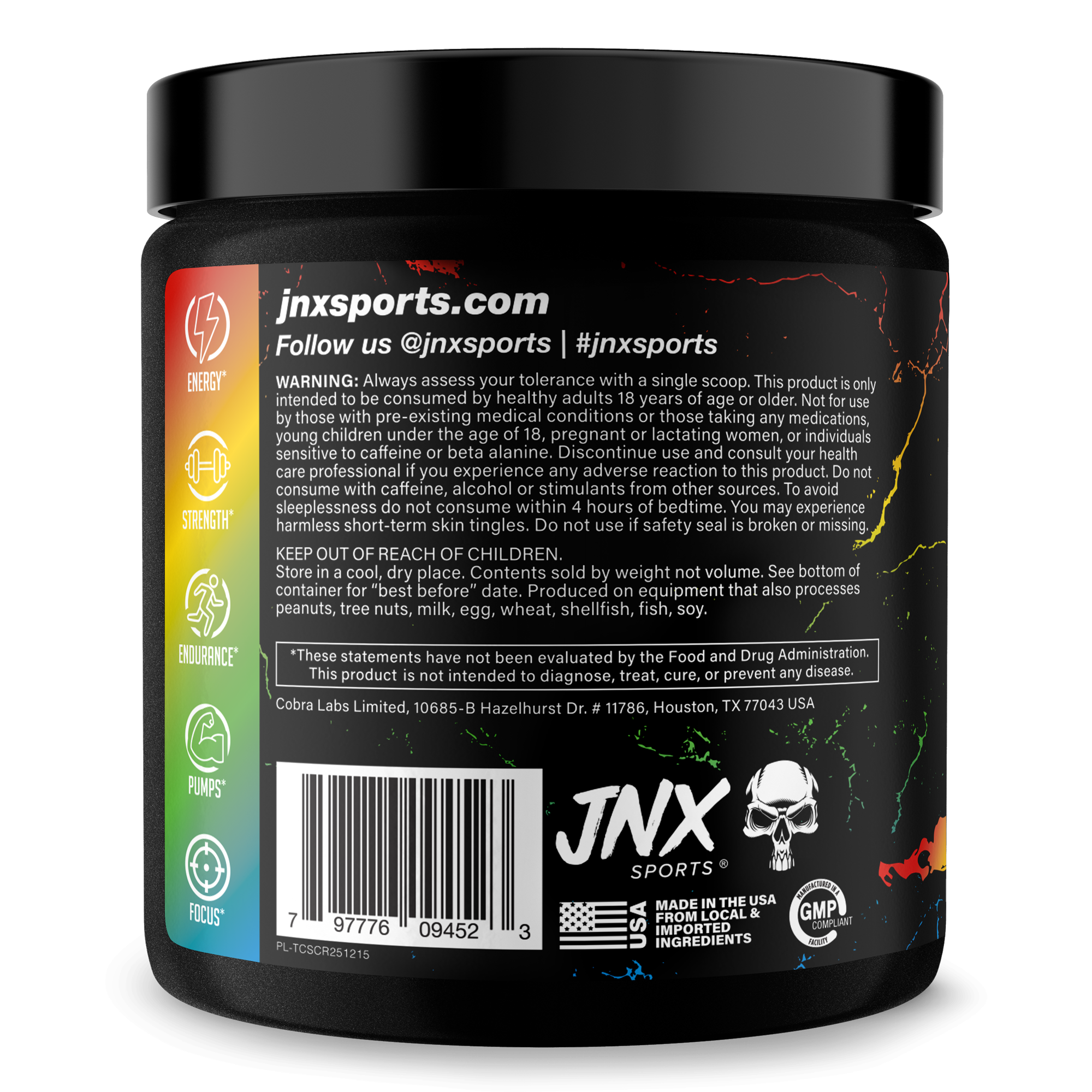 Pre Workout Energy And Performance Supplement